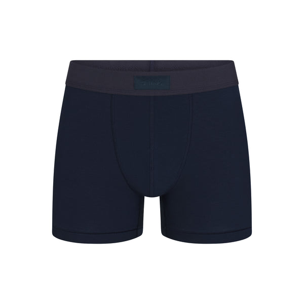 COTTON JERSEY FOLDOVER SHORT | NAVY | SKIMS