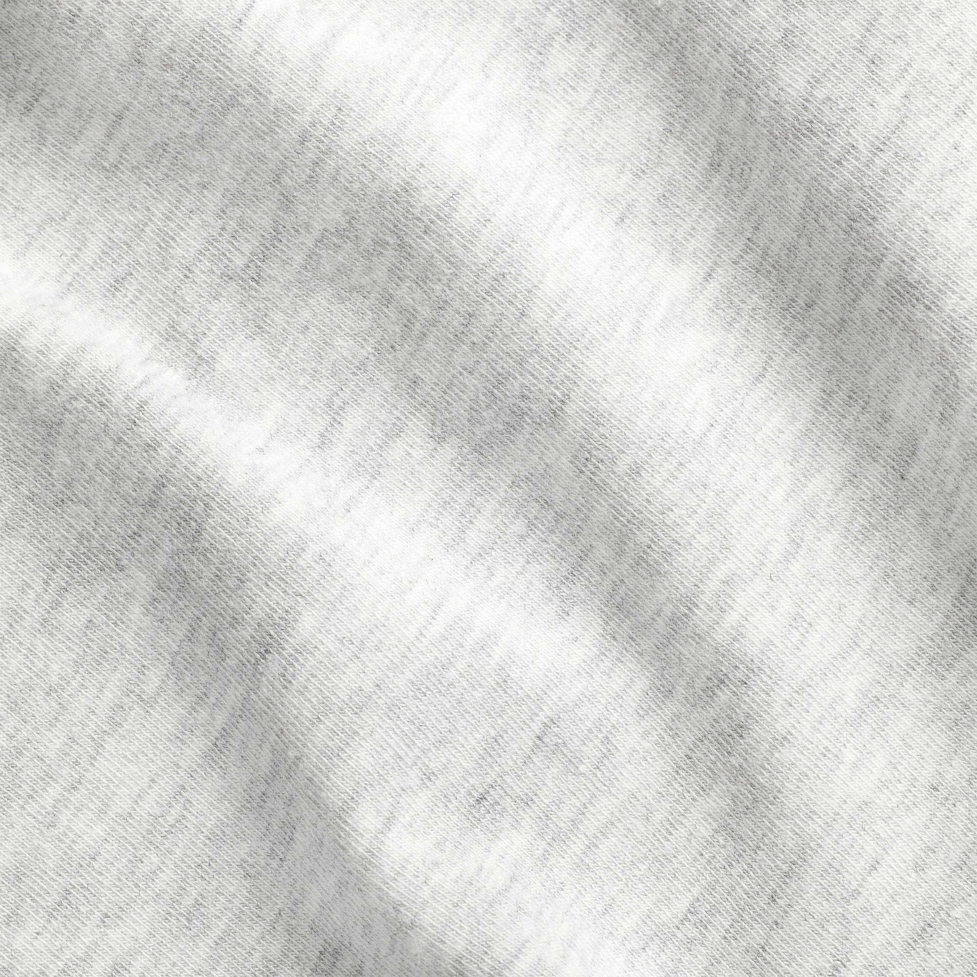 COTTON JERSEY DIPPED THONG | LIGHT HEATHER GREY ADDITIONAL FABRIC DETAILS