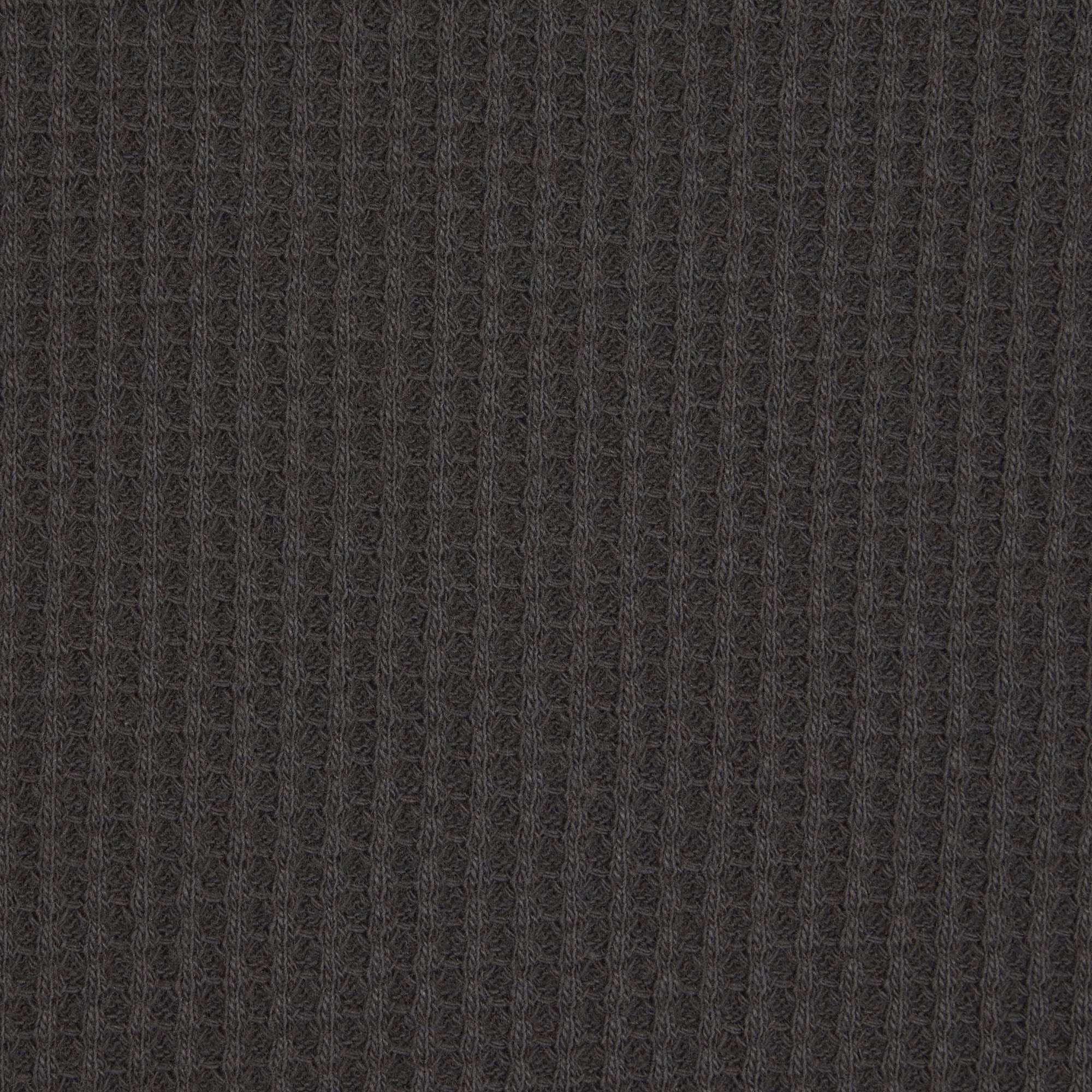 WAFFLE LONG SLEEVE BABY TEE | ASH ADDITIONAL FABRIC DETAILS