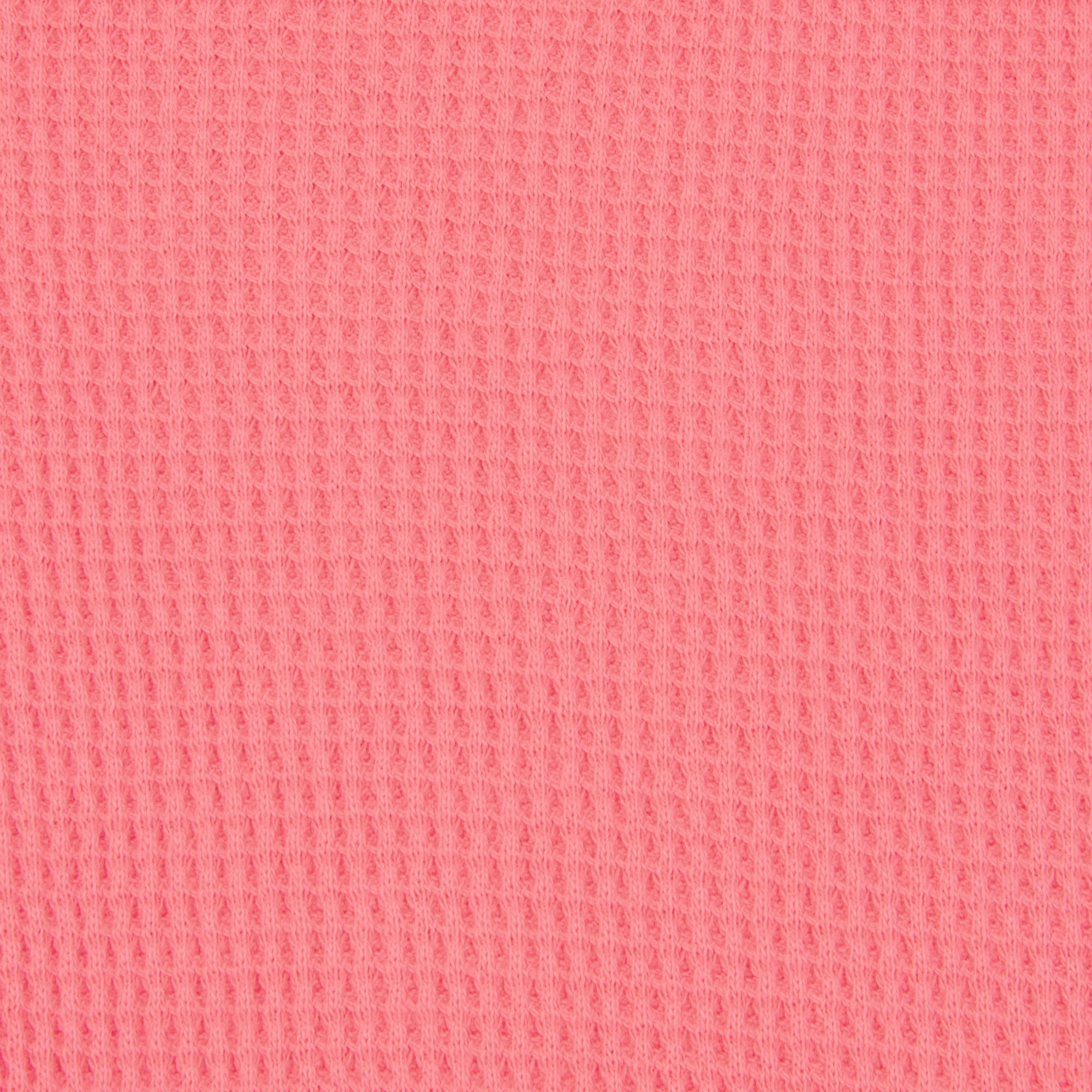 WAFFLE STRAIGHT LEG PANT | CORAL ADDITIONAL FABRIC DETAILS