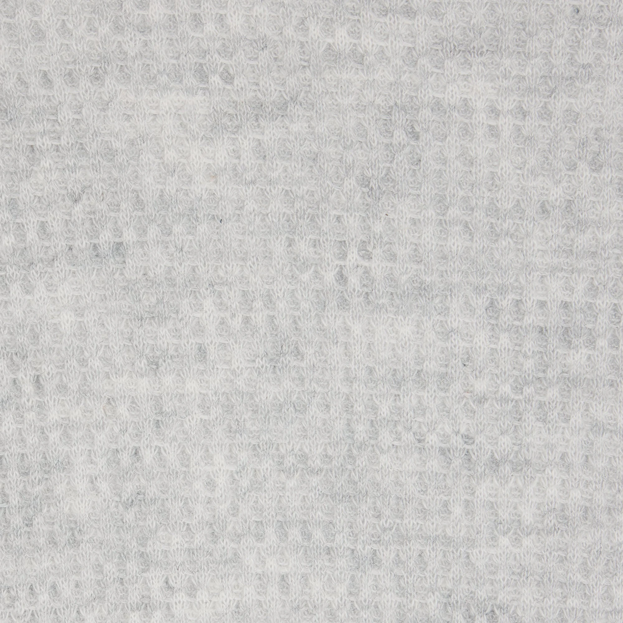 WAFFLE SHORT | LIGHT HEATHER GREY ADDITIONAL FABRIC DETAILS