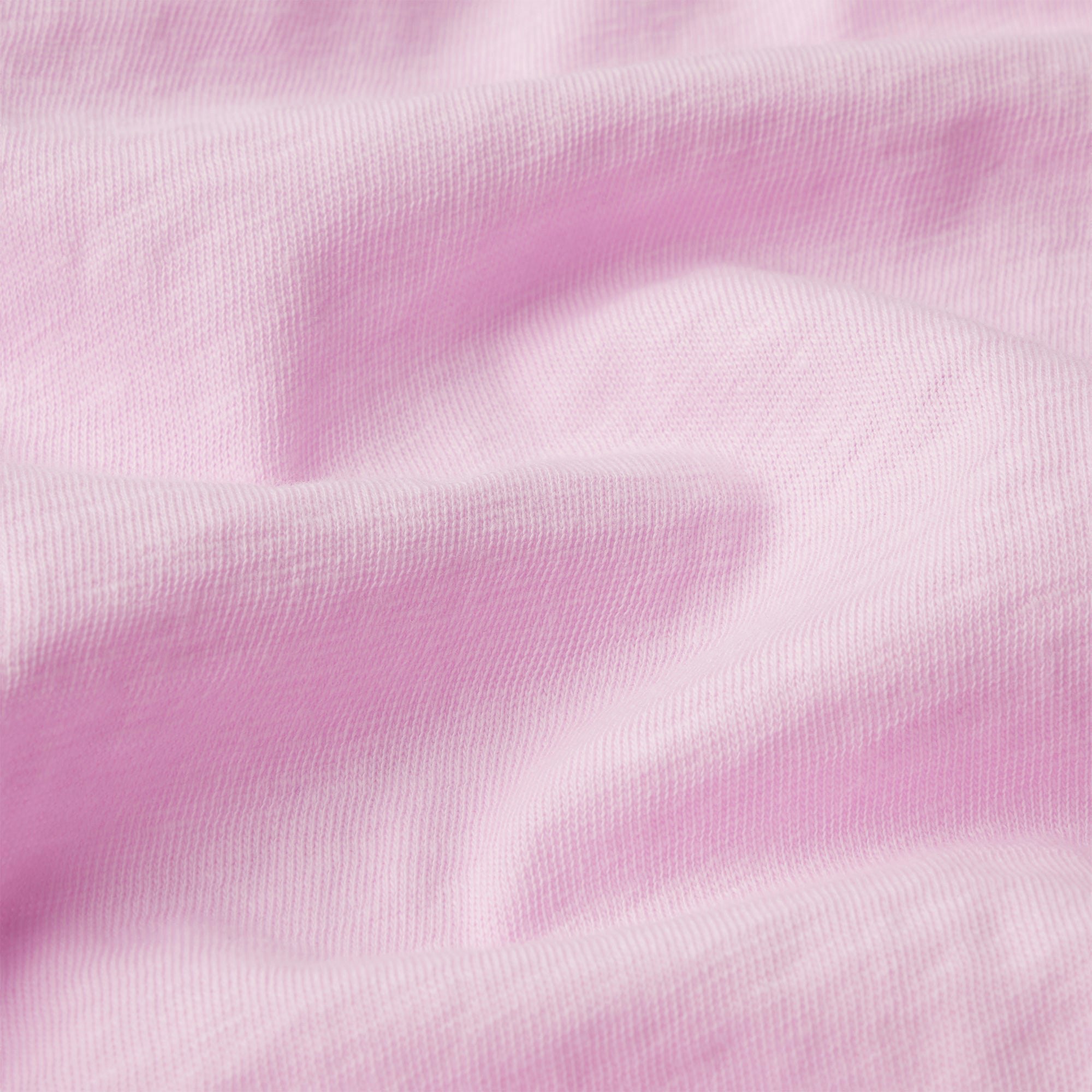 WORN IN JERSEY HEART BABY TEE | BABY PINK ADDITIONAL FABRIC DETAILS