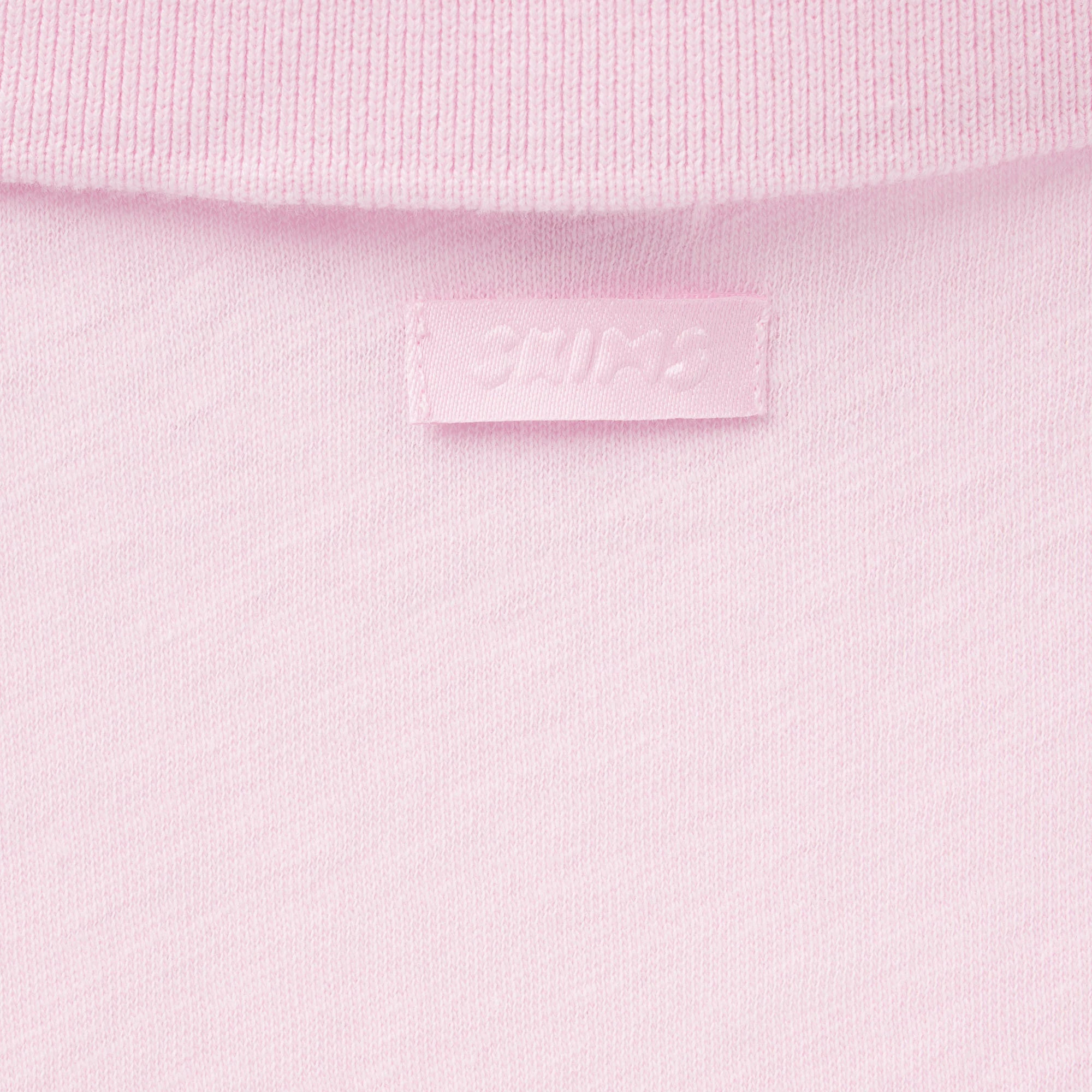 WORN IN JERSEY POLO | PEONY & LAYS FLAT ON A WHITE BACKGROUND | FLT