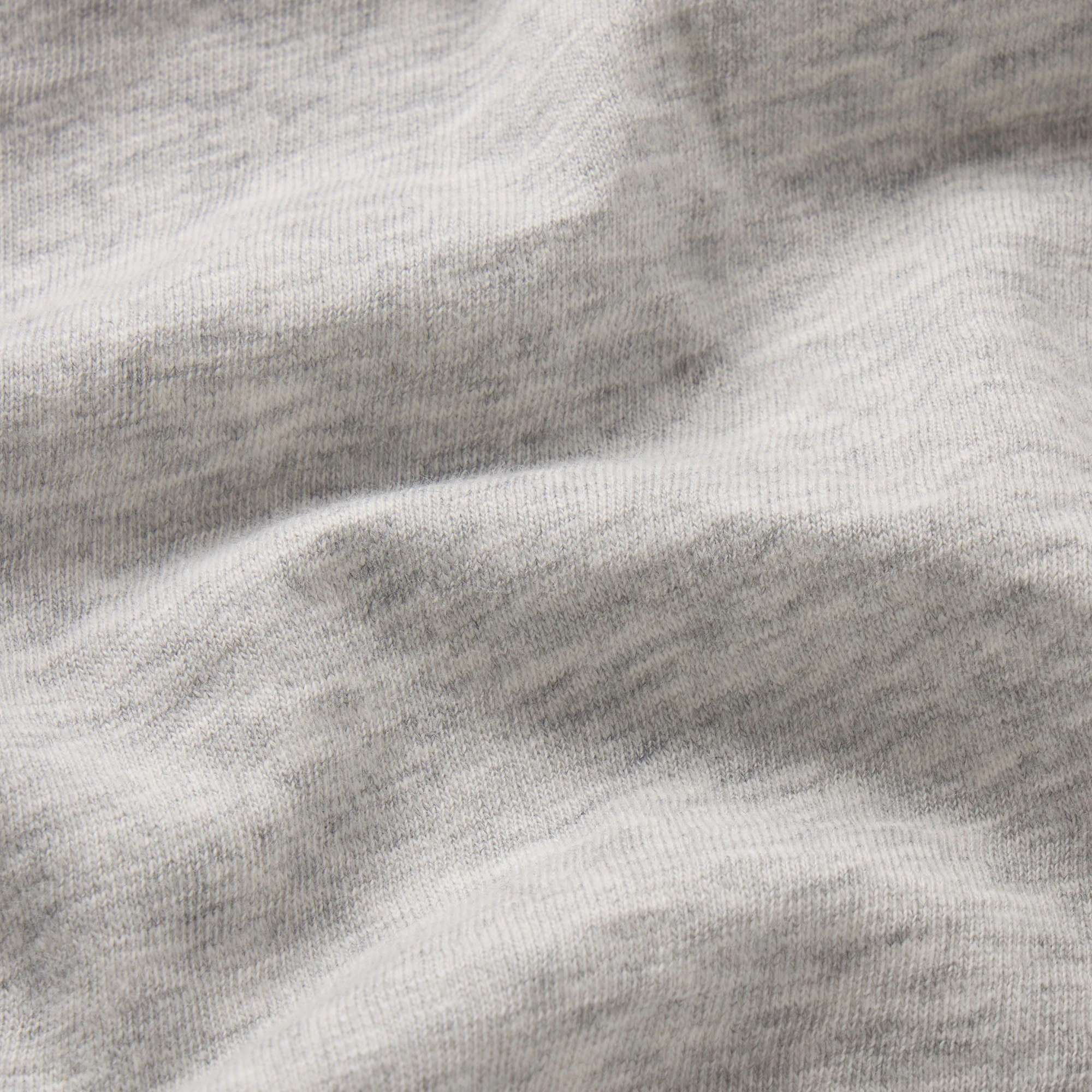 WORN IN JERSEY KNOT BACK T-SHIRT | LIGHT HEATHER GREY & LAYS FLAT ON A WHITE BACKGROUND | FLT