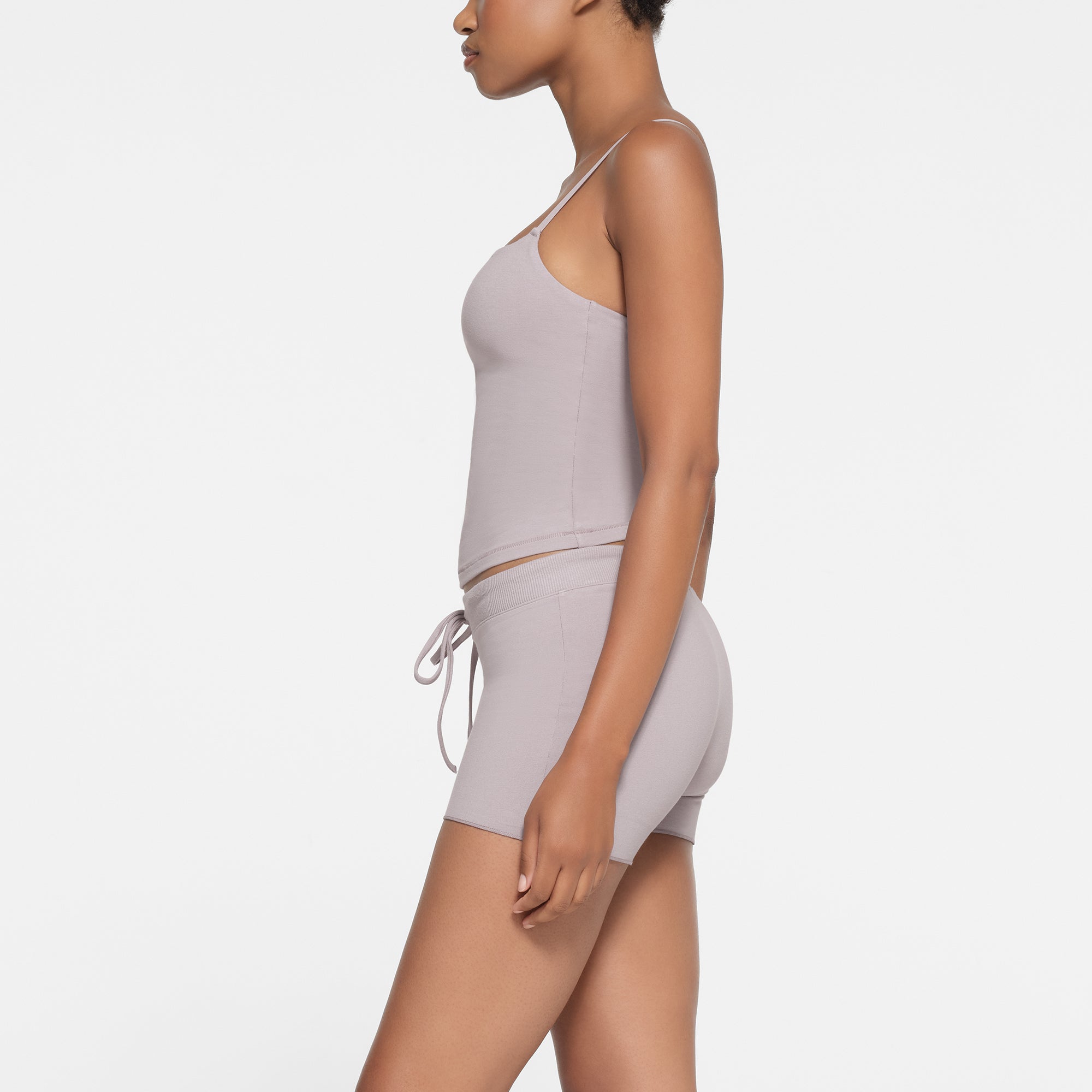 COTTON JERSEY CAMI | OYSTER