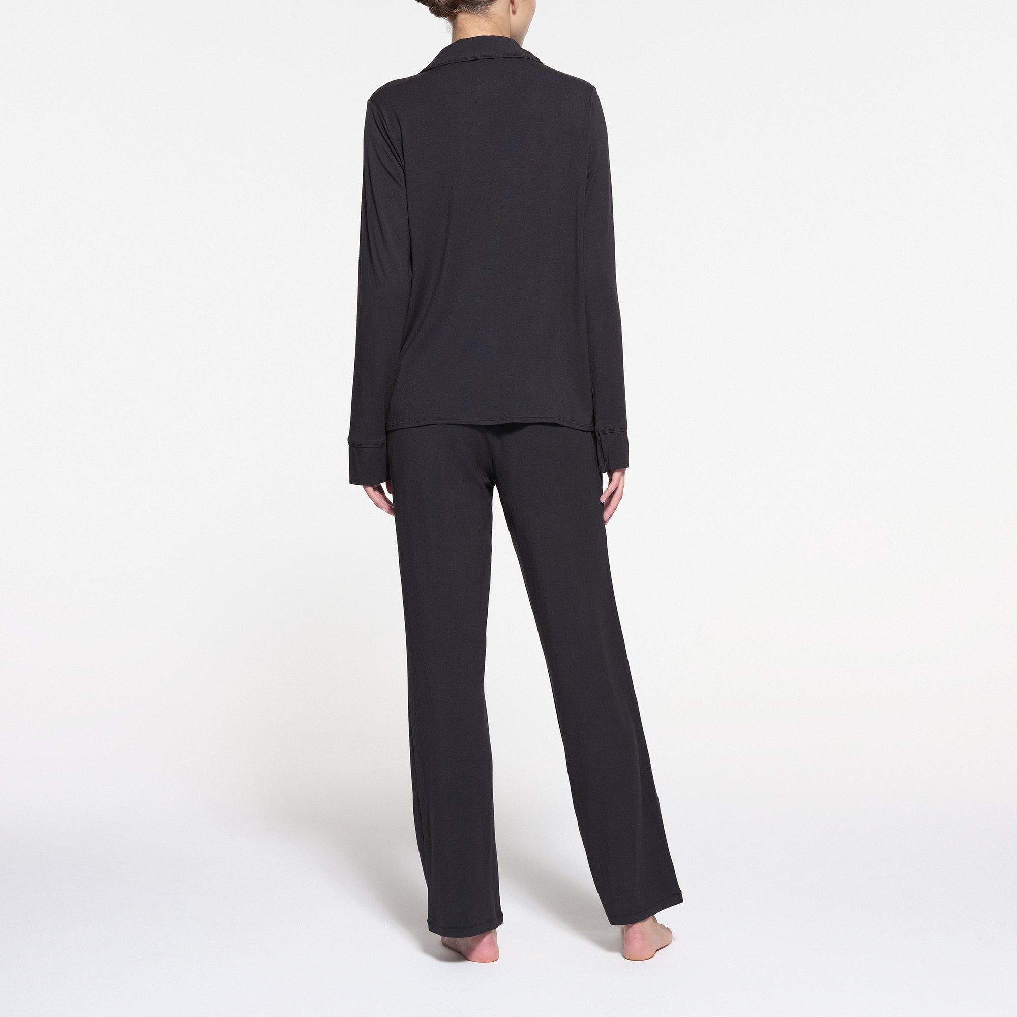 skims 半袖ボタンアップセット SKIMS | Skims Sleep Short Sleeve Button Up Set | Women
