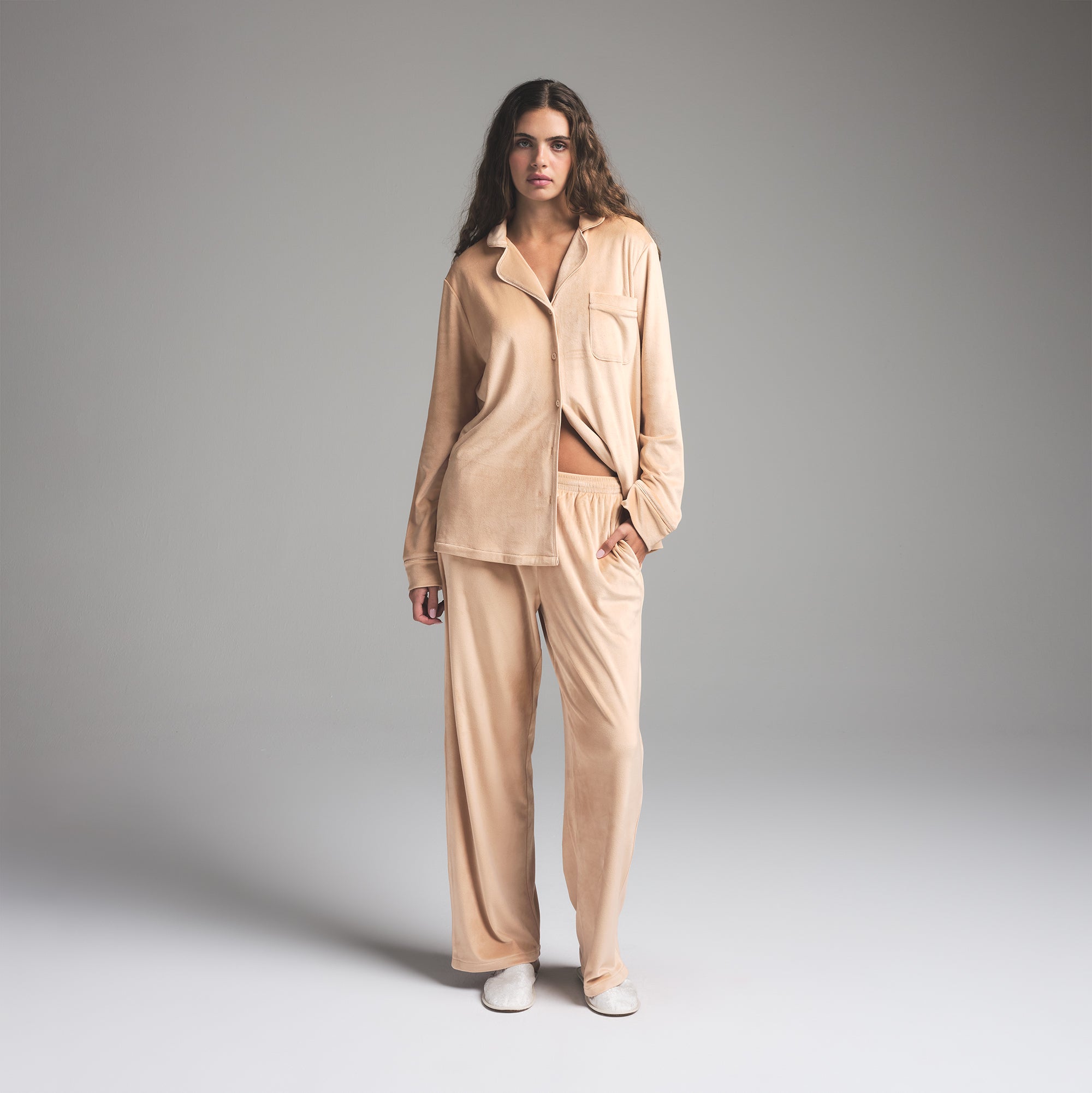 Skims velour joggers hot sale