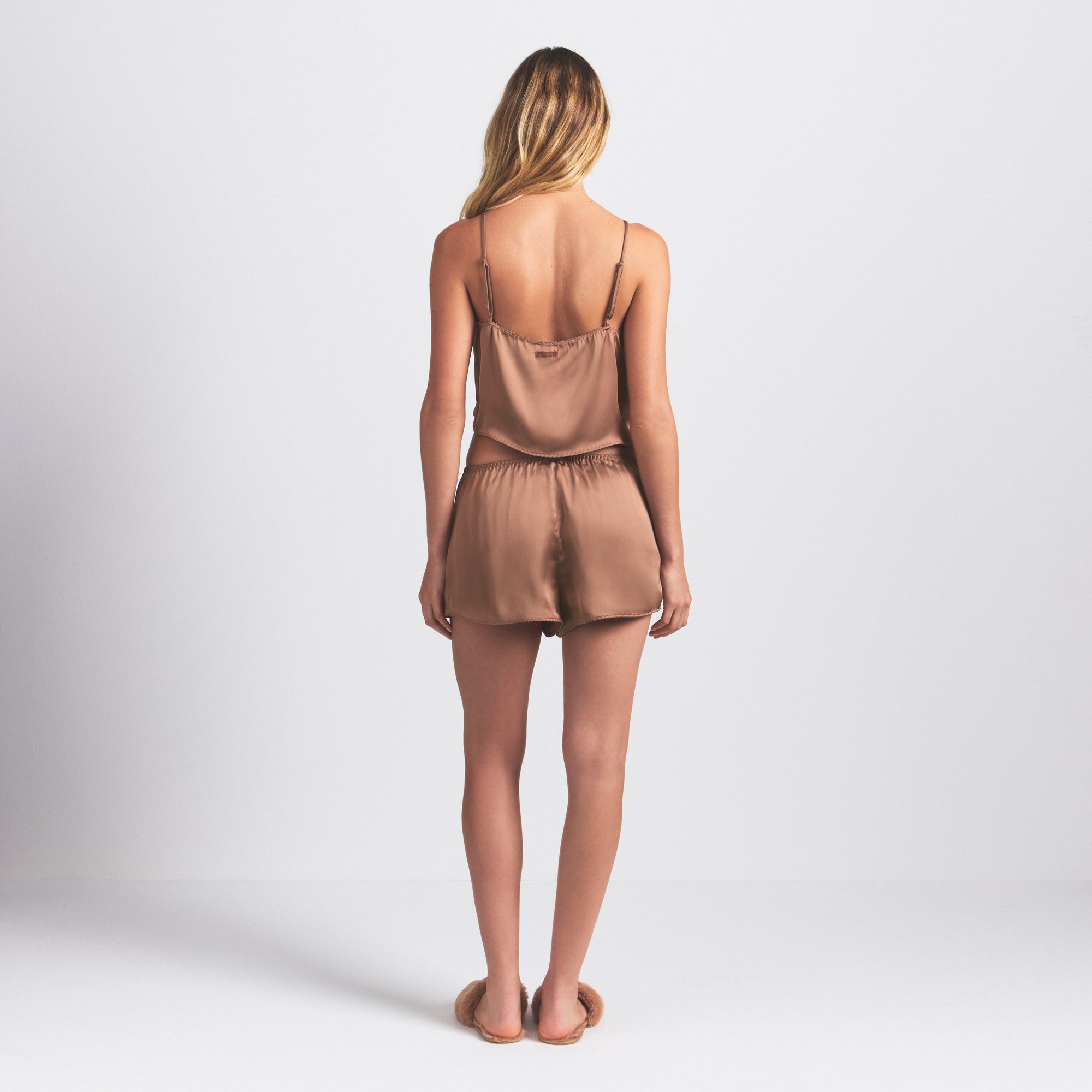 WOVEN SHINE CAMI AND SHORT SLEEP SET | SIENNA | SKIMS