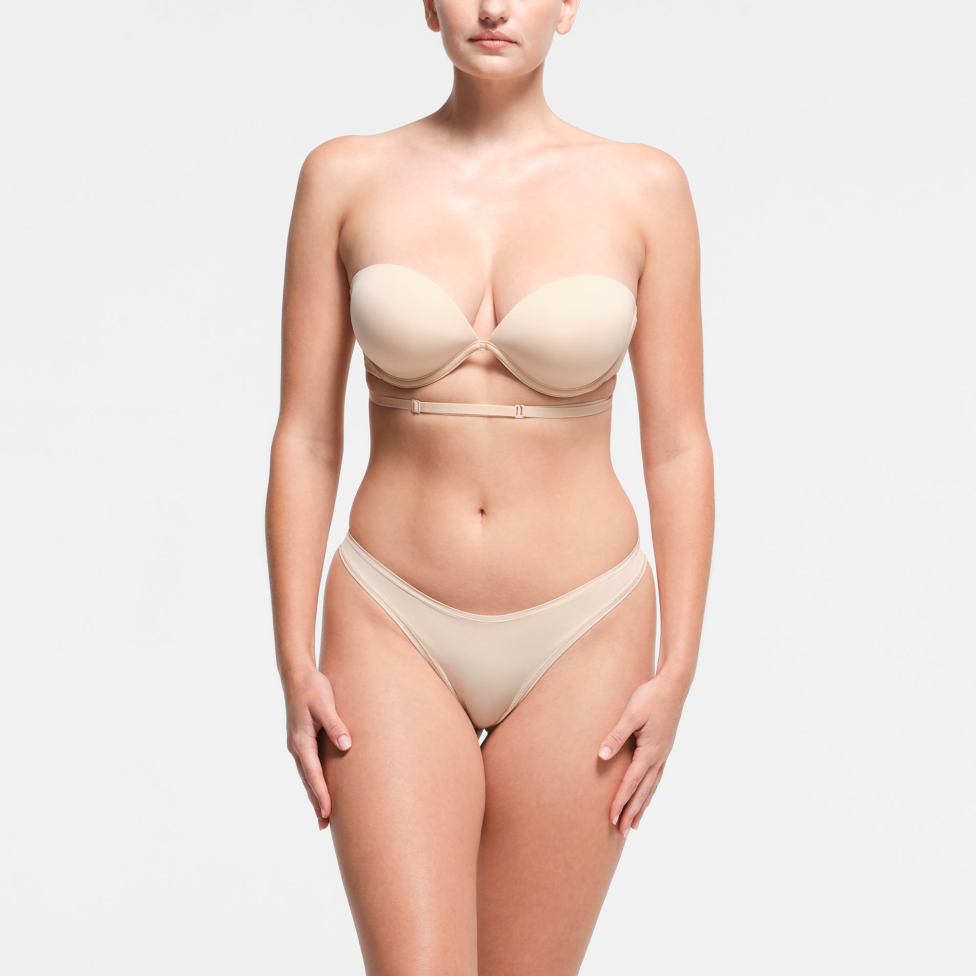 skimsブラ2点 NO SHOW UNLINED DEMI BRA | SAND | SKIMS