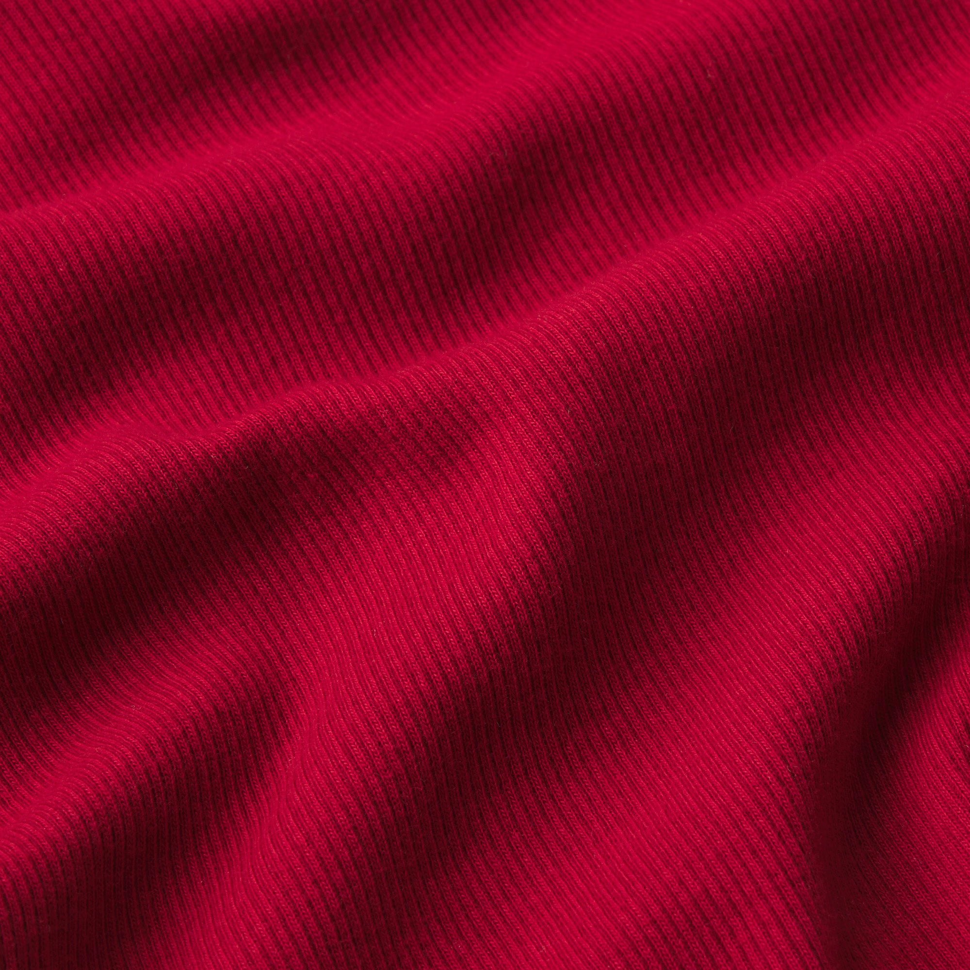 COTTON RIB HENLEY AND LEGGING SET | BRICK ADDITIONAL FABRIC DETAILS | about this fabric