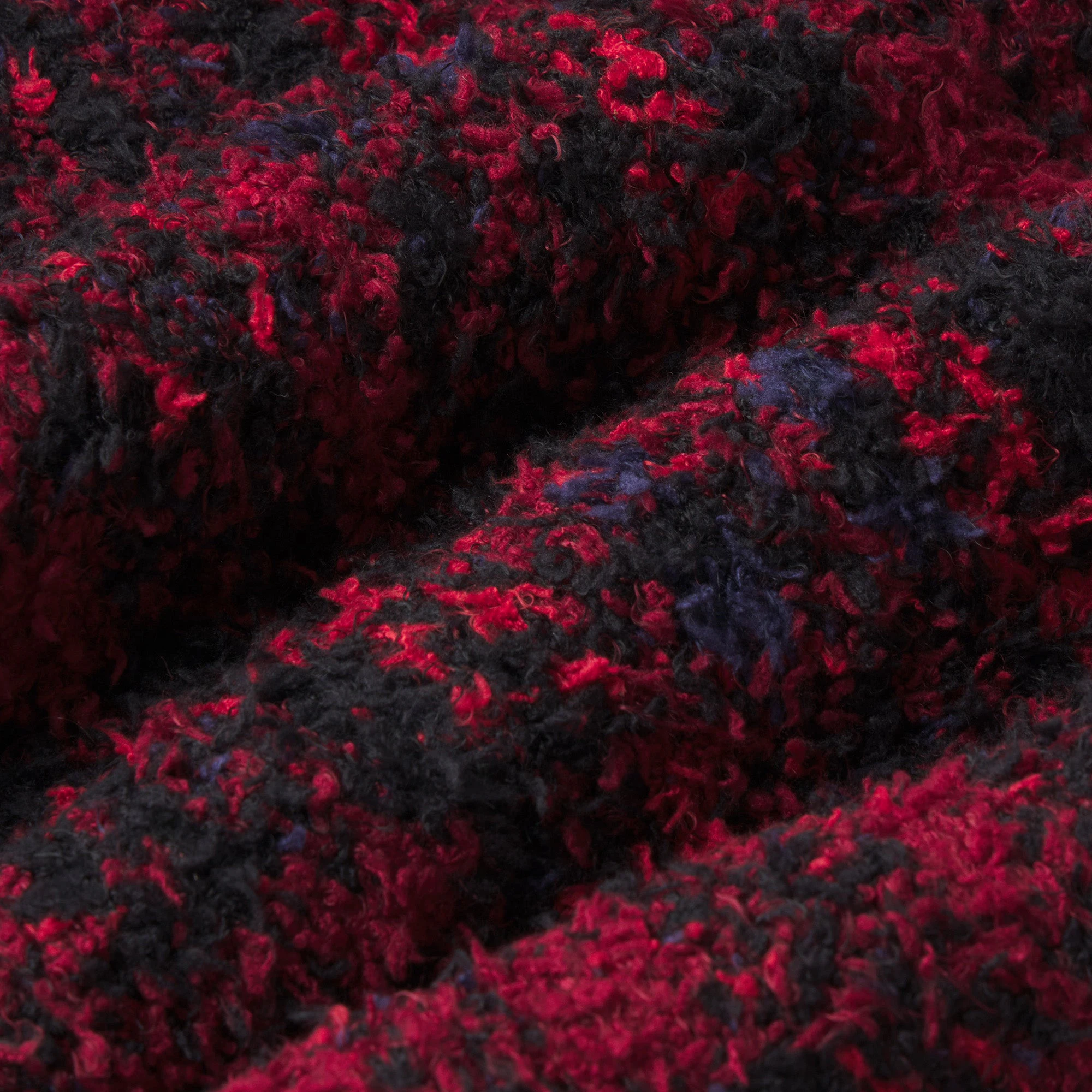 COZY KNIT SOCK | MERLOT NAVY PLAID ADDITIONAL FABRIC DETAILS | about this fabric