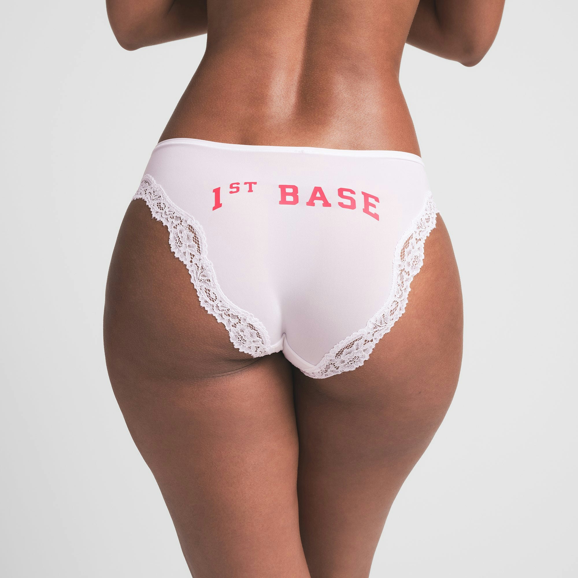 FITS EVERYBODY THONG AND BIKINI 5-PACK | HOME RUN MULTI ON A MODEL BACK VIEW | FOCUS: 0.0, 1.0, 0.9