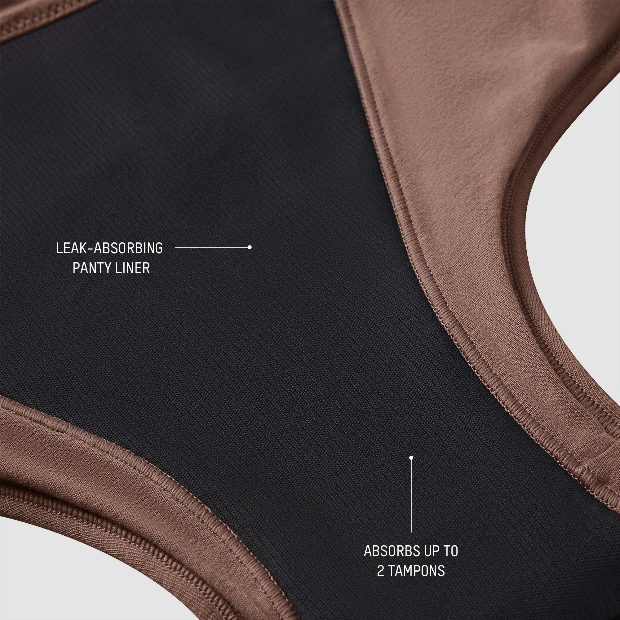 PERIOD PANTIES THONG | ADDITIONAL FABRIC DETAILS