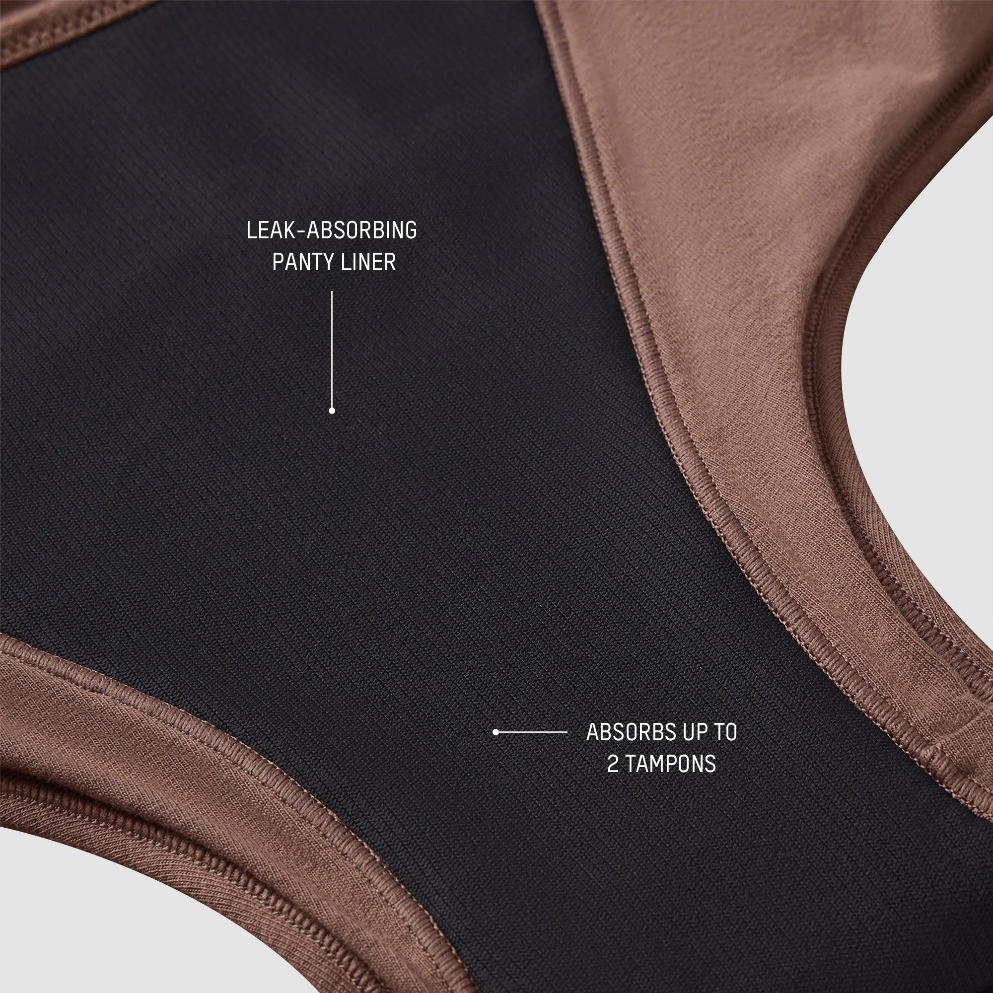 PERIOD PANTIES THONG | ADDITIONAL FABRIC DETAILS