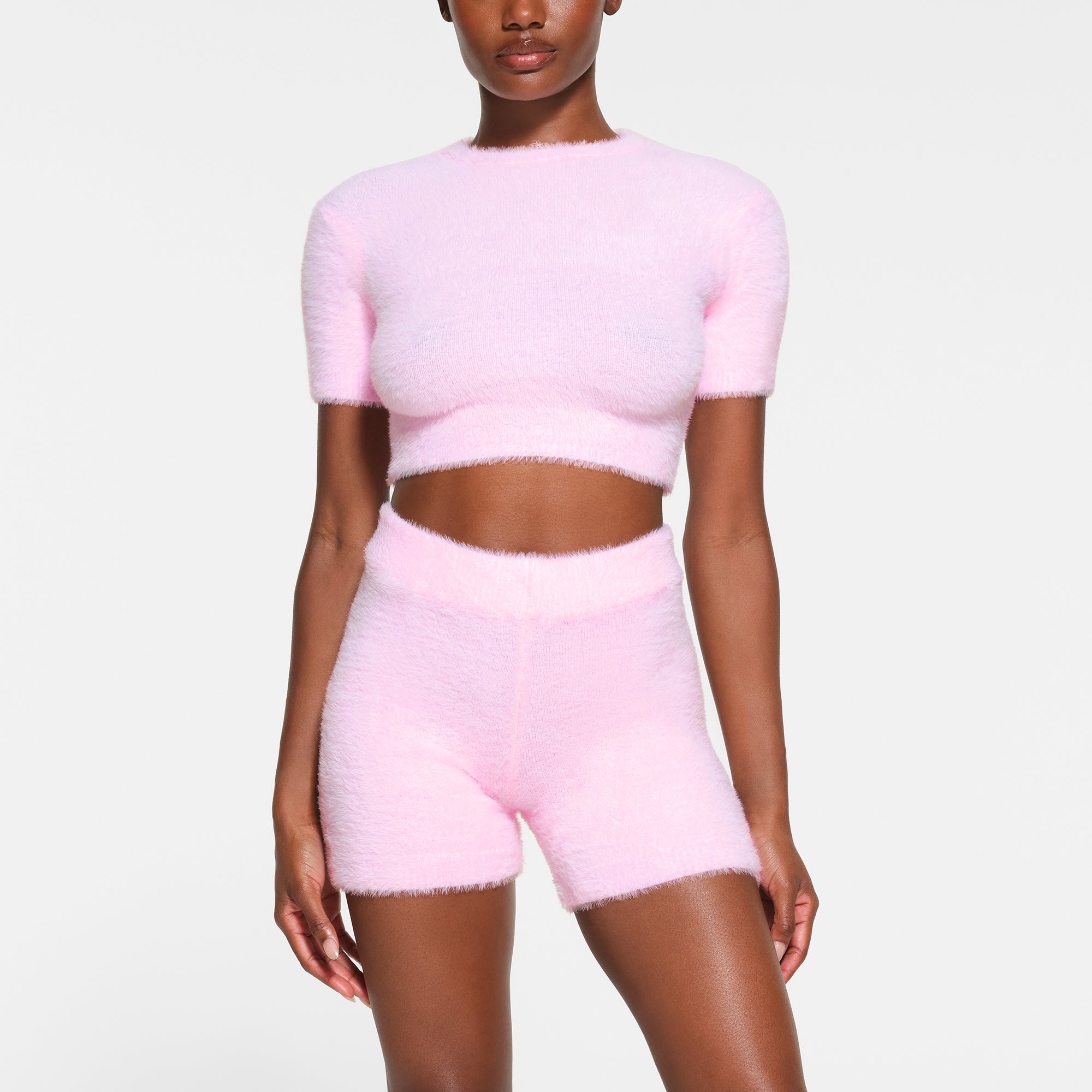 Sweater crop top set shop