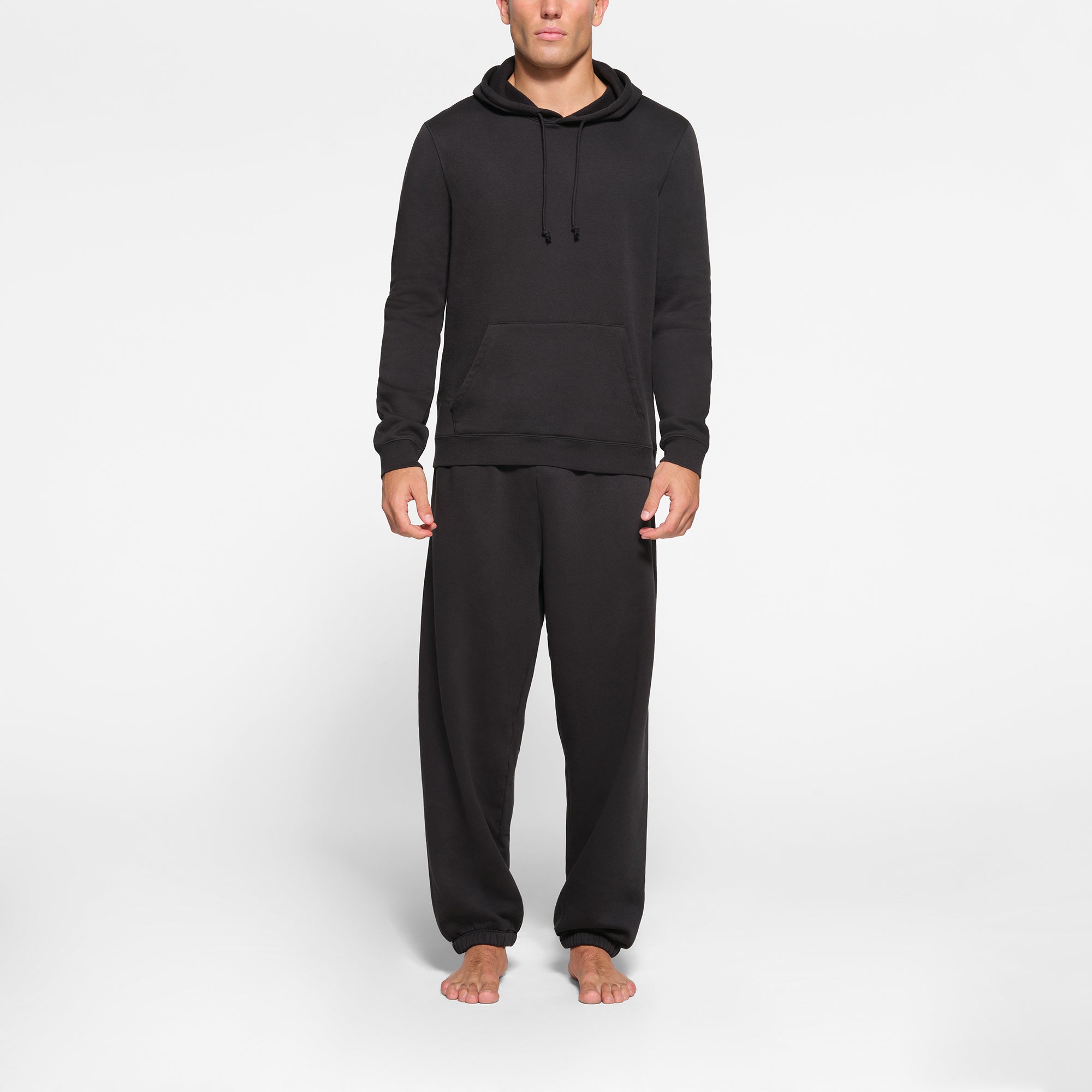 Mens fleece loungewear hoodie outlet