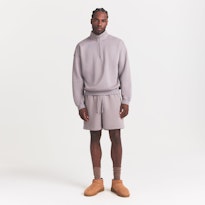 FLEECE LOUNGE MENS RELAXED QUARTER ZIP