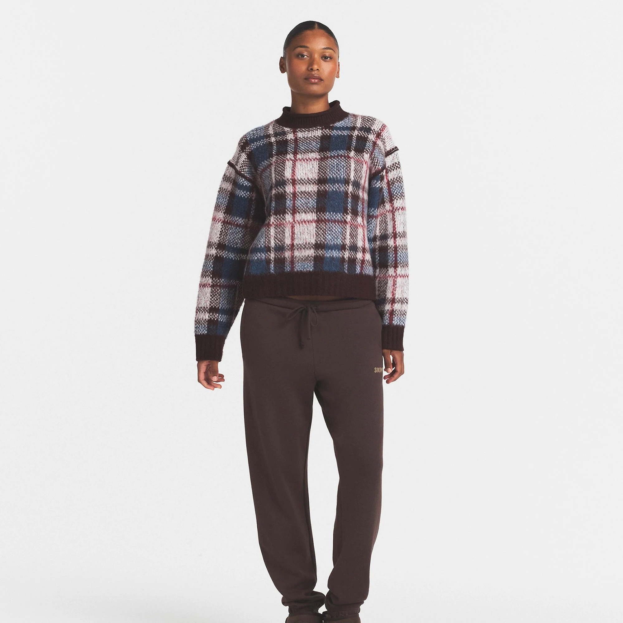 BRUSHED BOXY PULLOVER