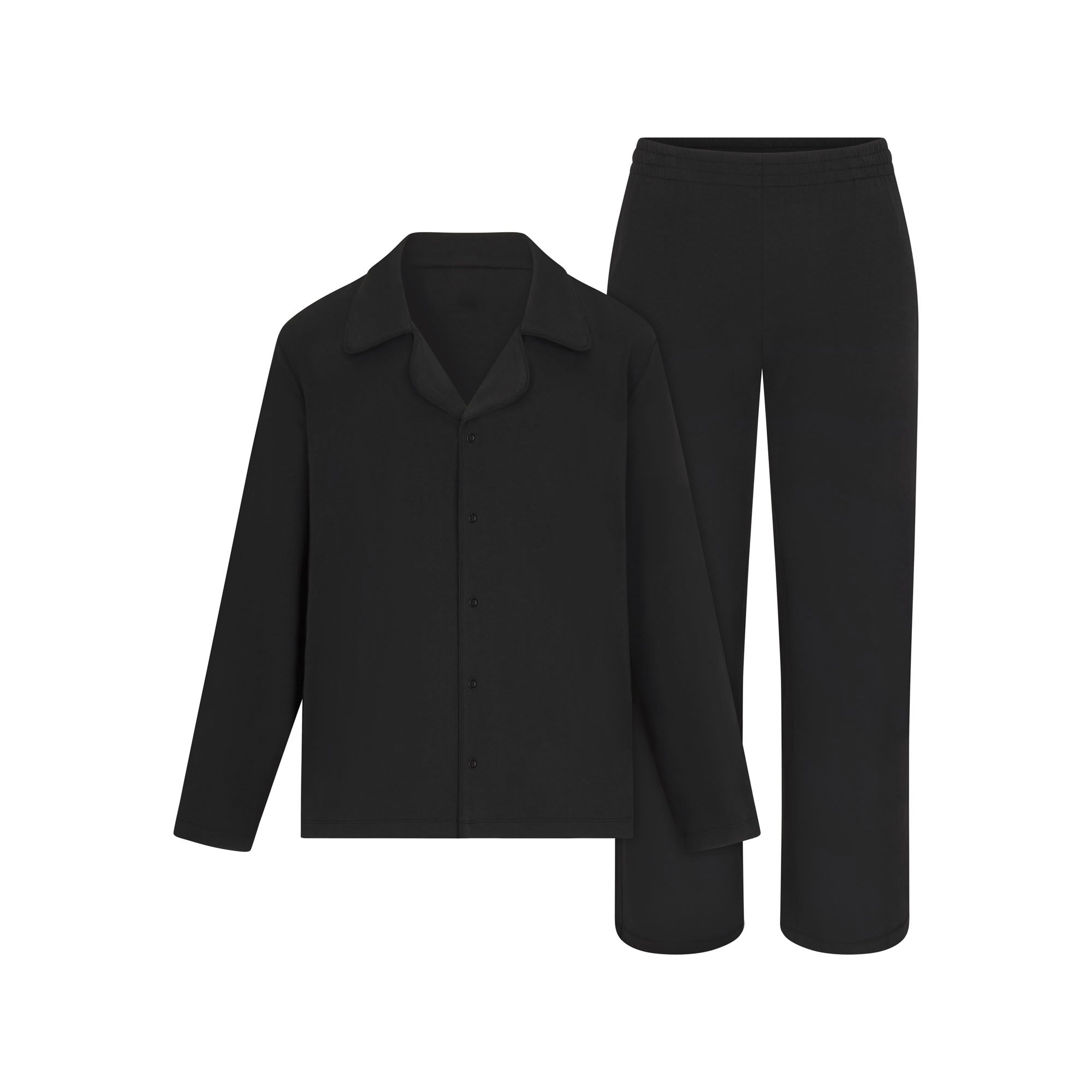 JERSEY SLEEP MENS SLEEP SET OBSIDIAN XS