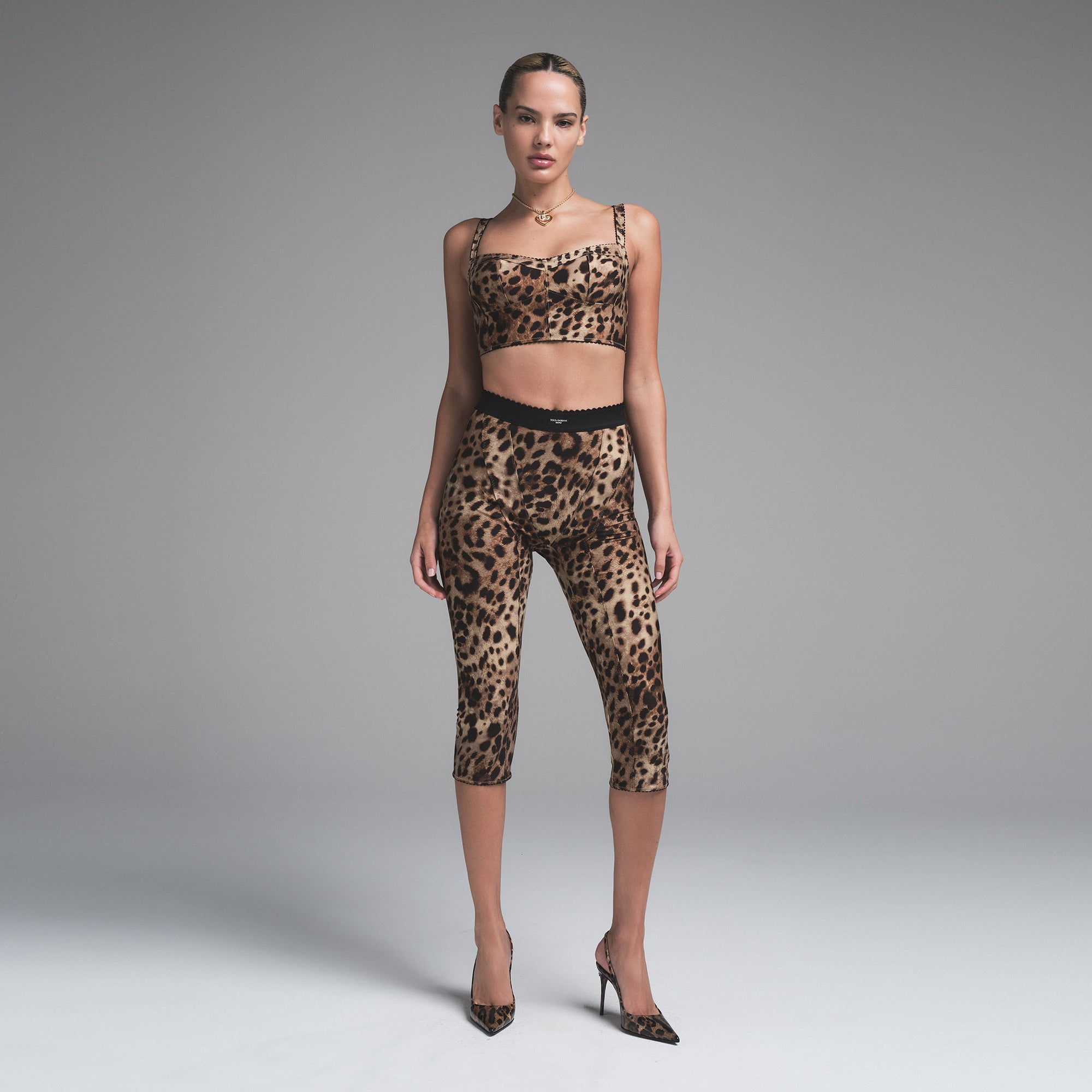 DOLCE&GABBANA X SKIMS SKIMS BODY BUSTIER | LEOPARD DOLCE&GABBANA X SKIMS SKIMS BODY BUSTIER | LEOPARD