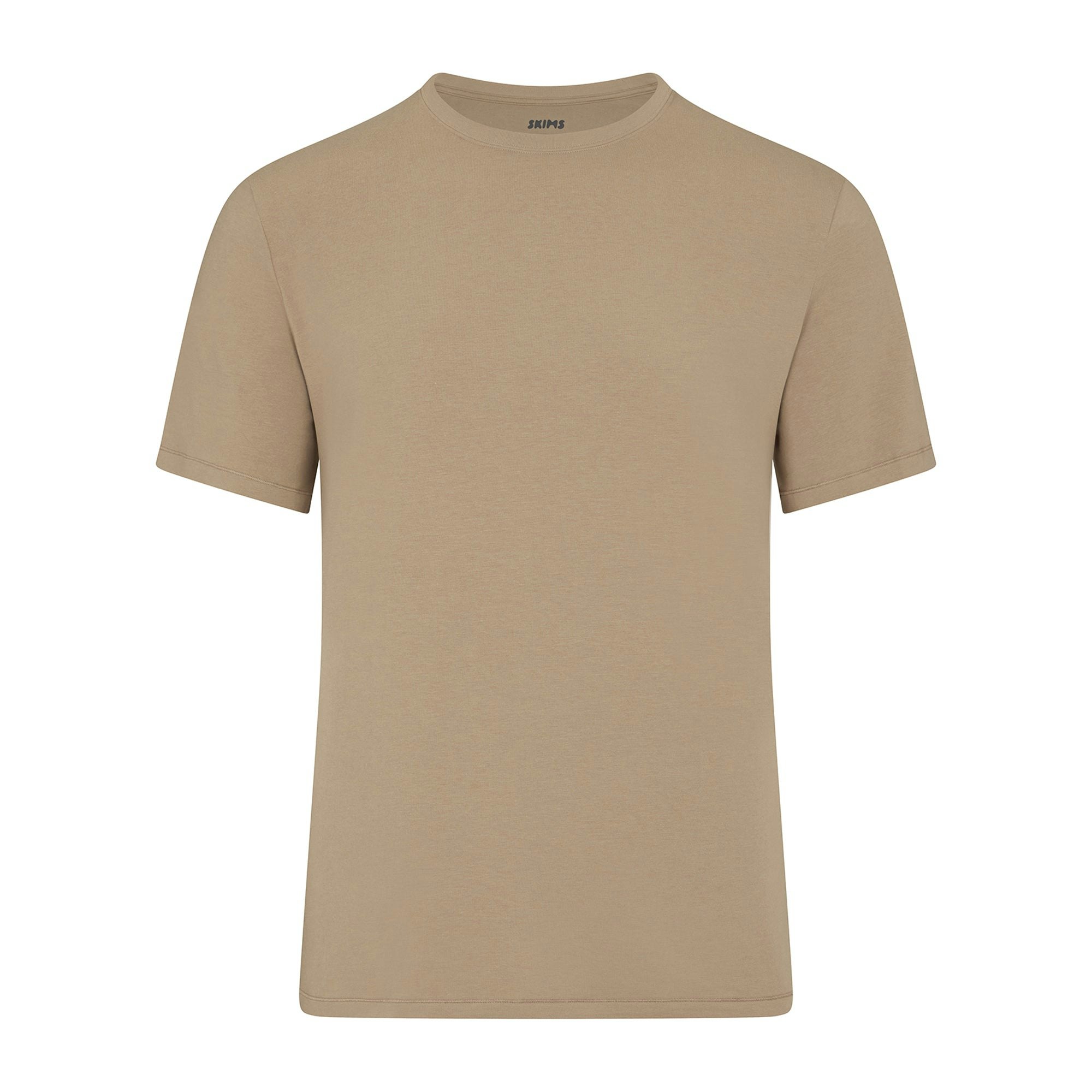 JERSEY SLEEP MENS T-SHIRT | DESERT (MENS T-SHIRTS, MENS TOPS) FLAT ON A WHITE BACKGROUND | FLT