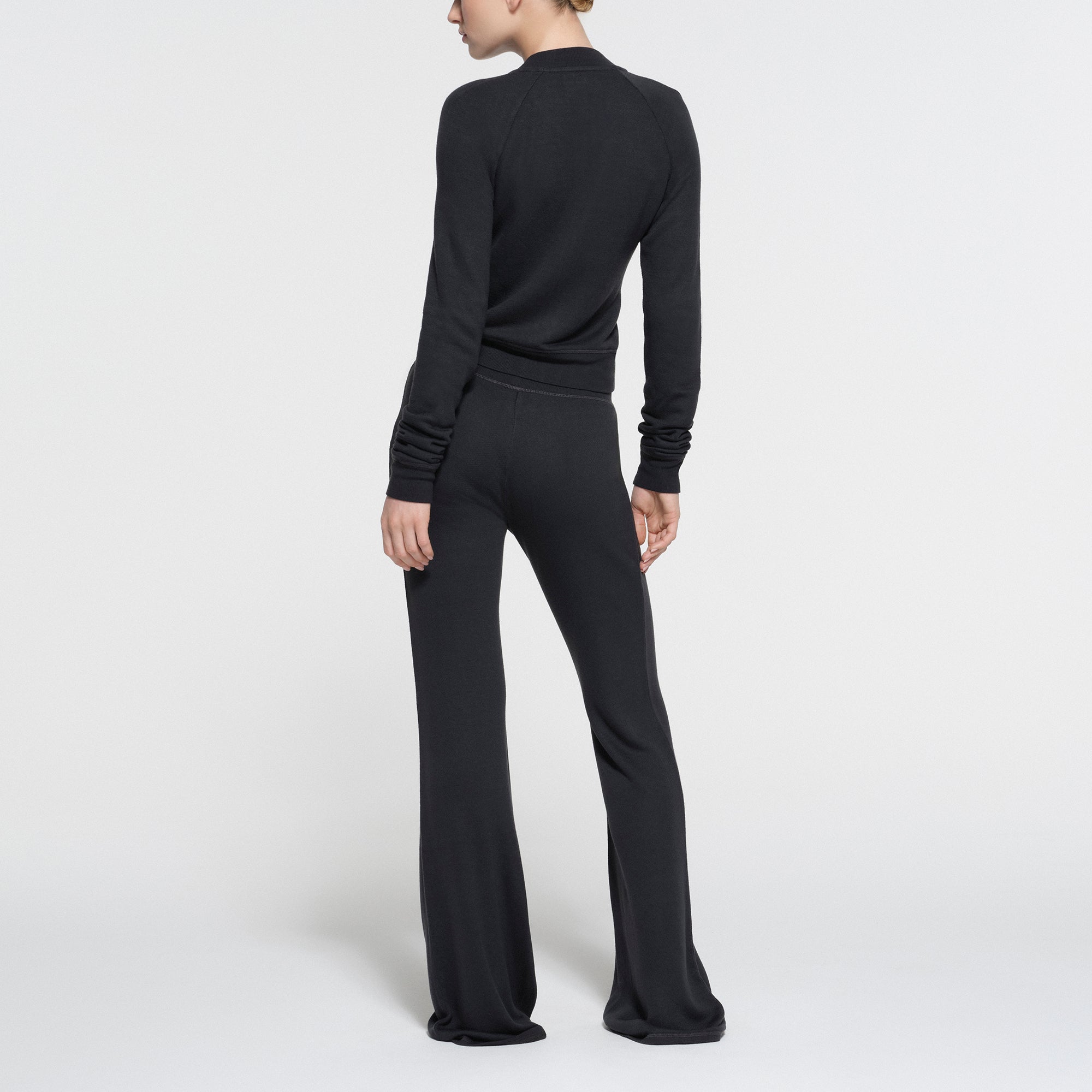 MODAL FRENCH TERRY SHRUNKEN ZIP UP | ASH