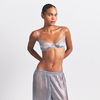LIQUID ORGANZA SCOOP BRA