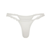 RUFFLE STRING THONG