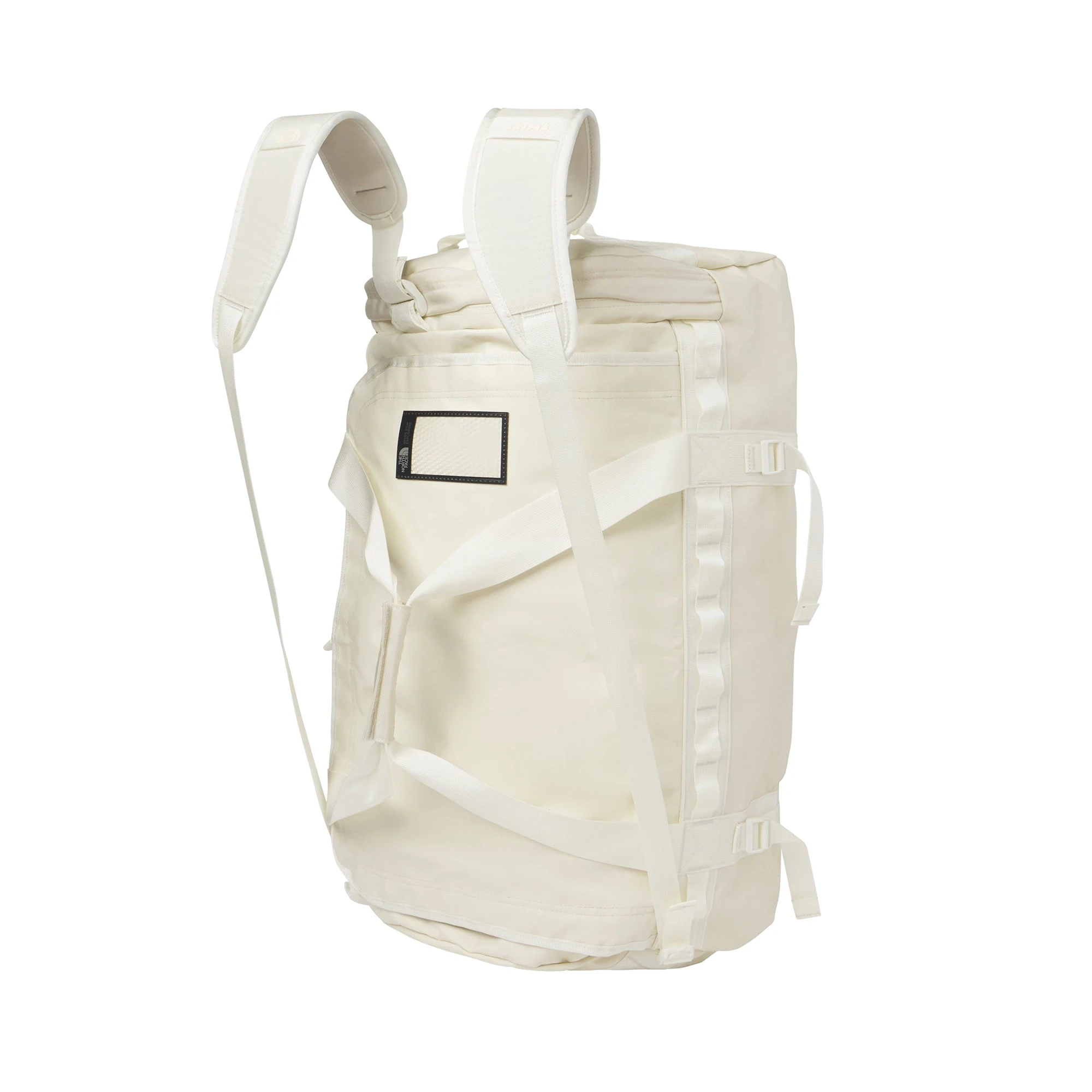 THE NORTH FACE X SKIMS LARGE BASE CAMP DUFFLE BAG | BONE ADDITIONAL FABRIC DETAILS