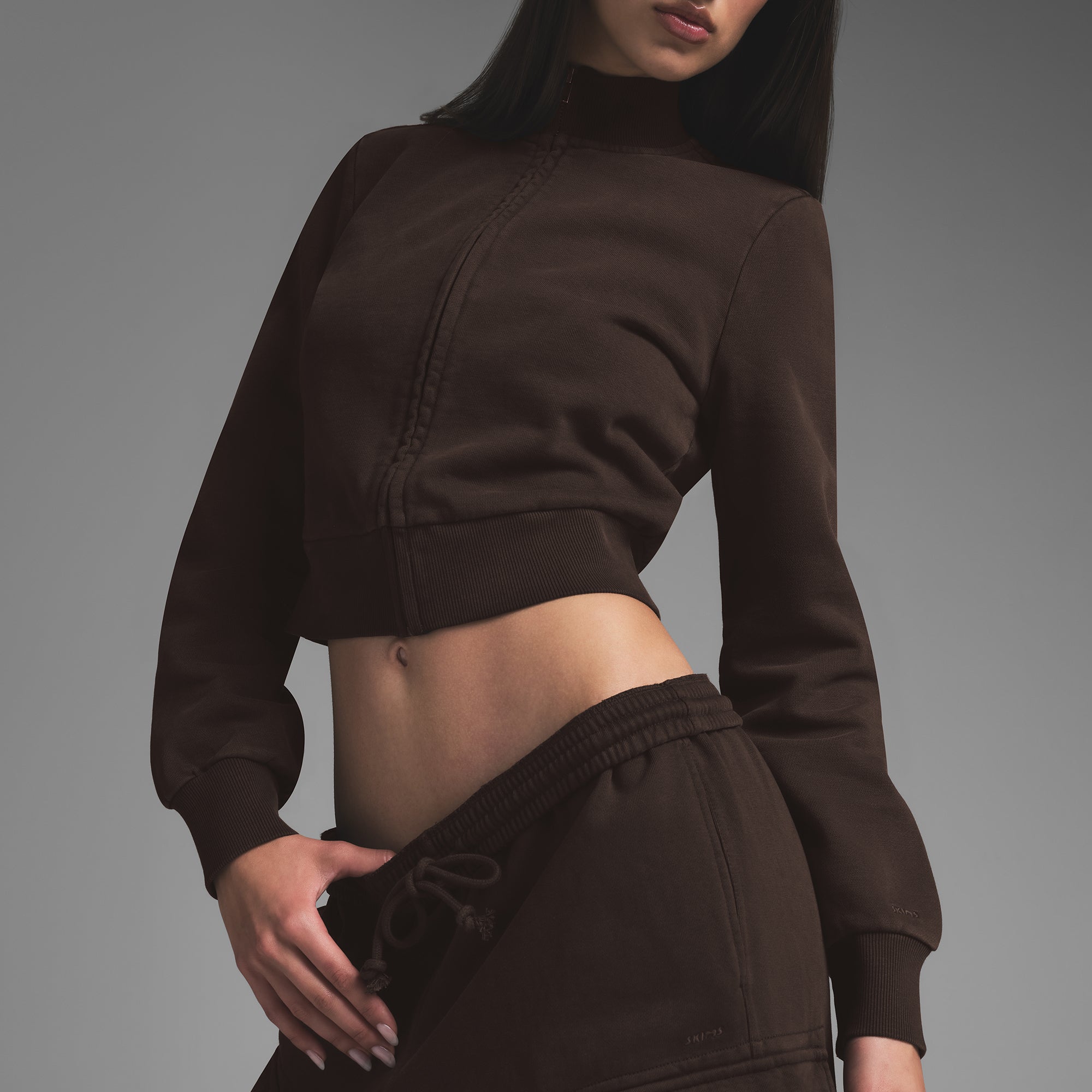 SKIMS ラウンジウェア SOFT LOUNGE LONG SLIP DRESS | ONYX