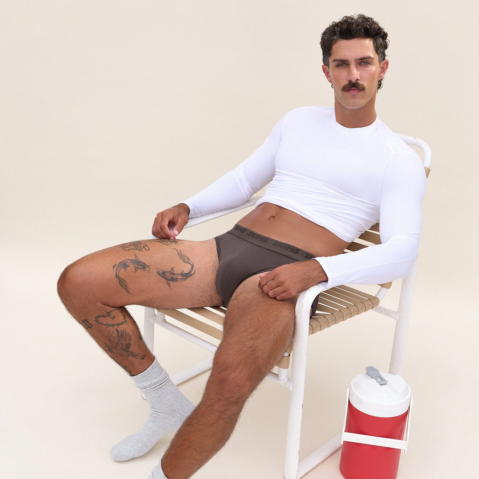 NEW SKIMS MENS UNDERWEAR & LOUNGE  CAMPAIGN IMAGERY