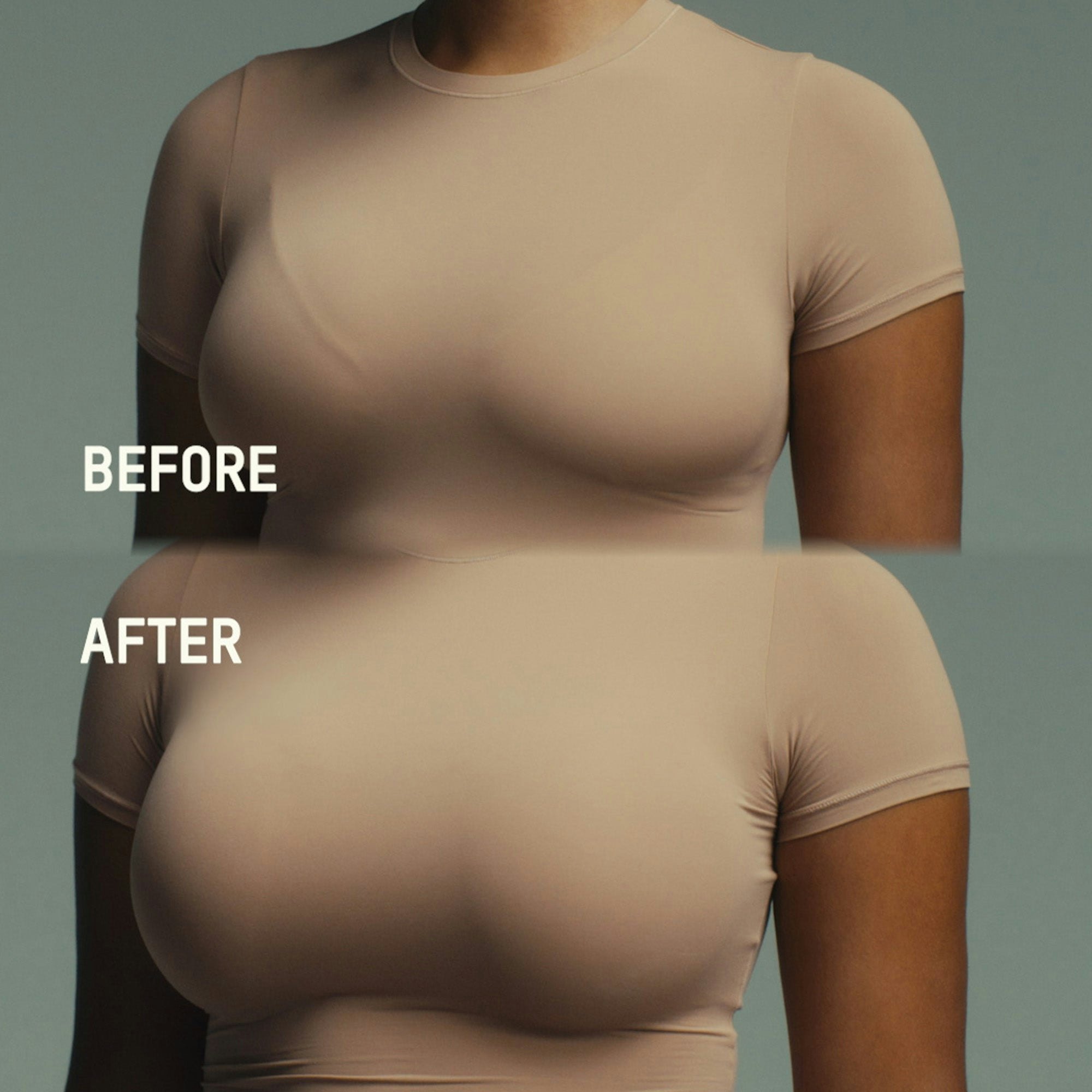 SKIMS ULTIMATE TEARDROP PUSH UP BRA MICA ADDITIONAL FABRIC DETAILS