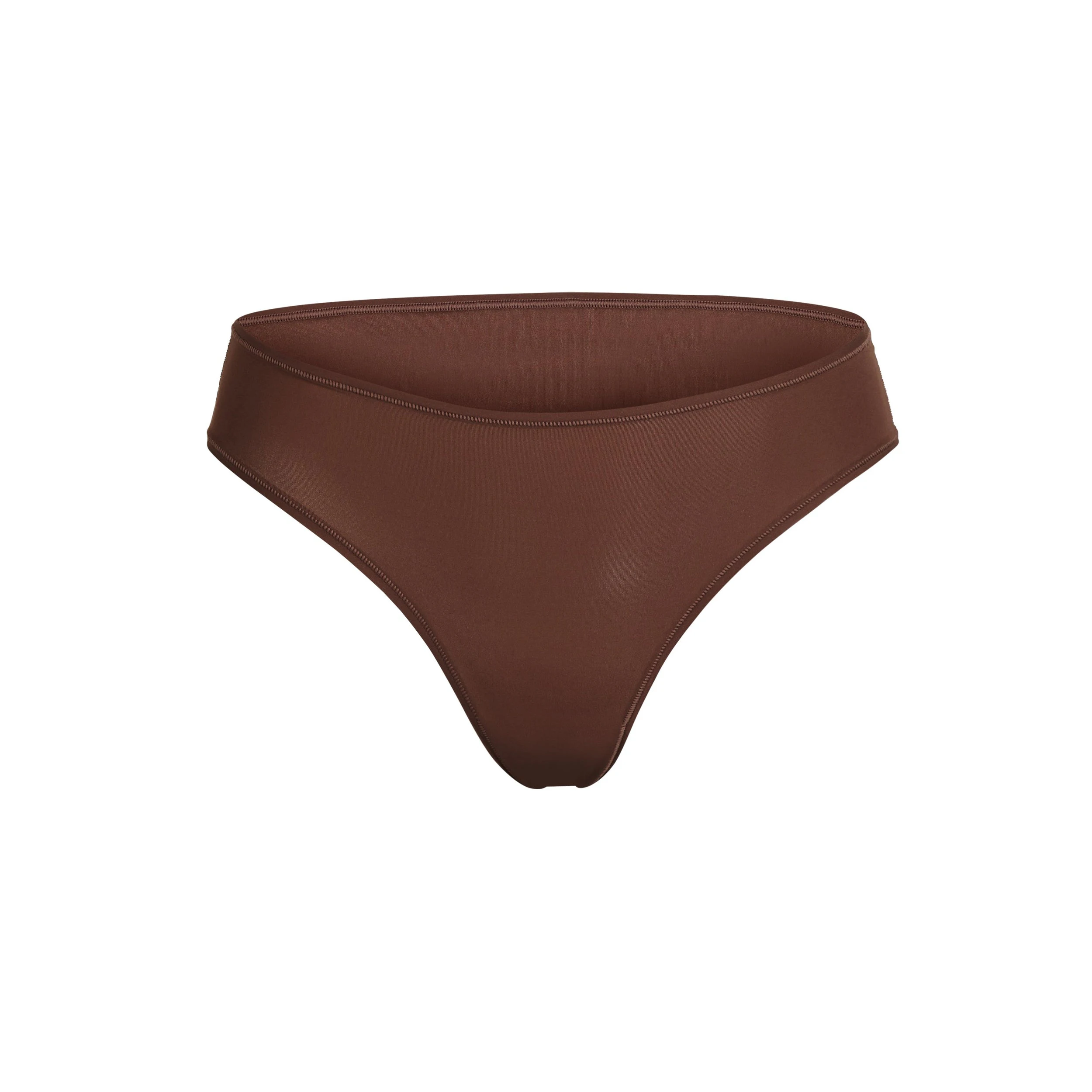 FITS EVERYBODY CHEEKY BRIEF | COCOA (BRIEFS, PANTIES) LAYS FLAT ON A WHITE BACKGROUND | FLT