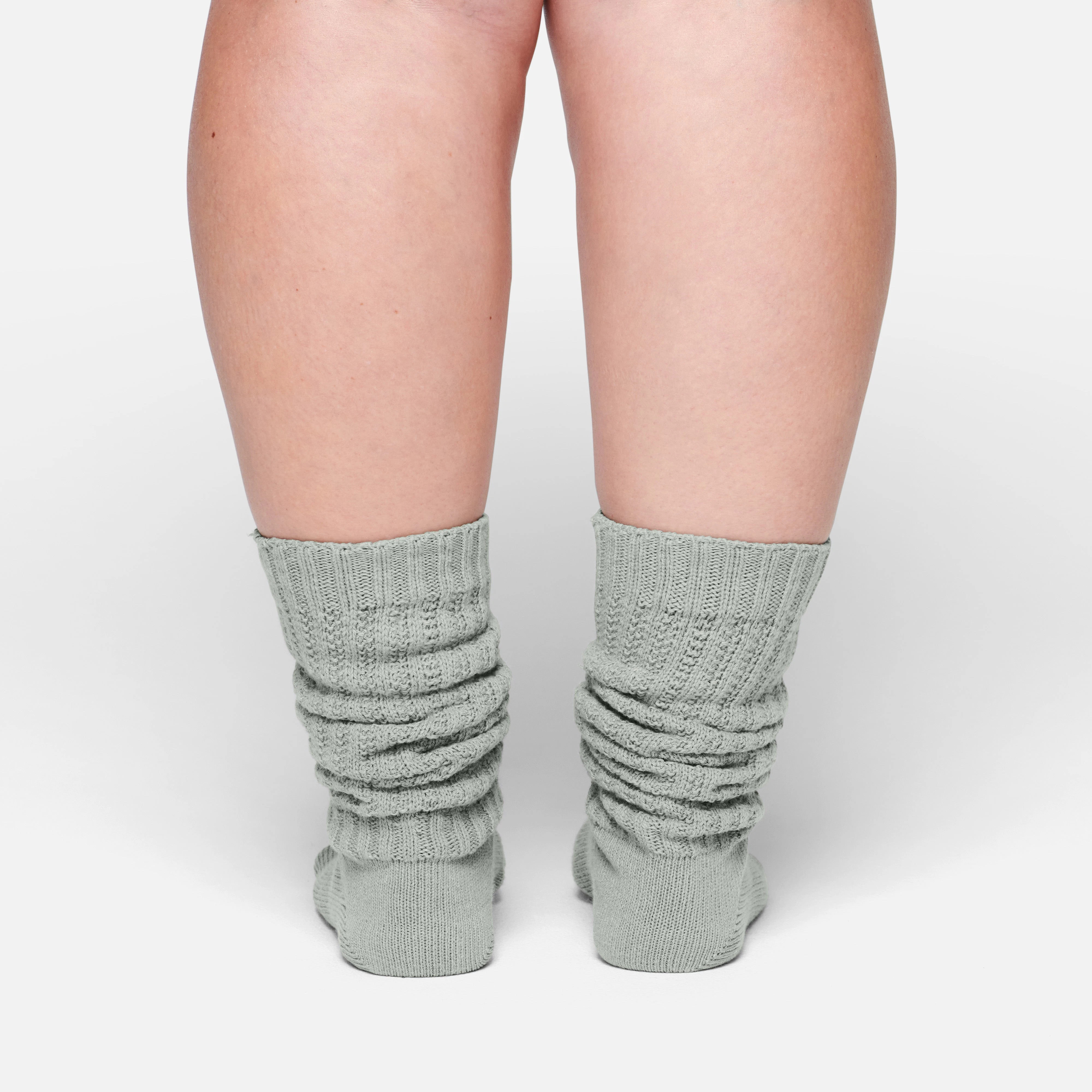 SLOUCHY CABLE SOCK