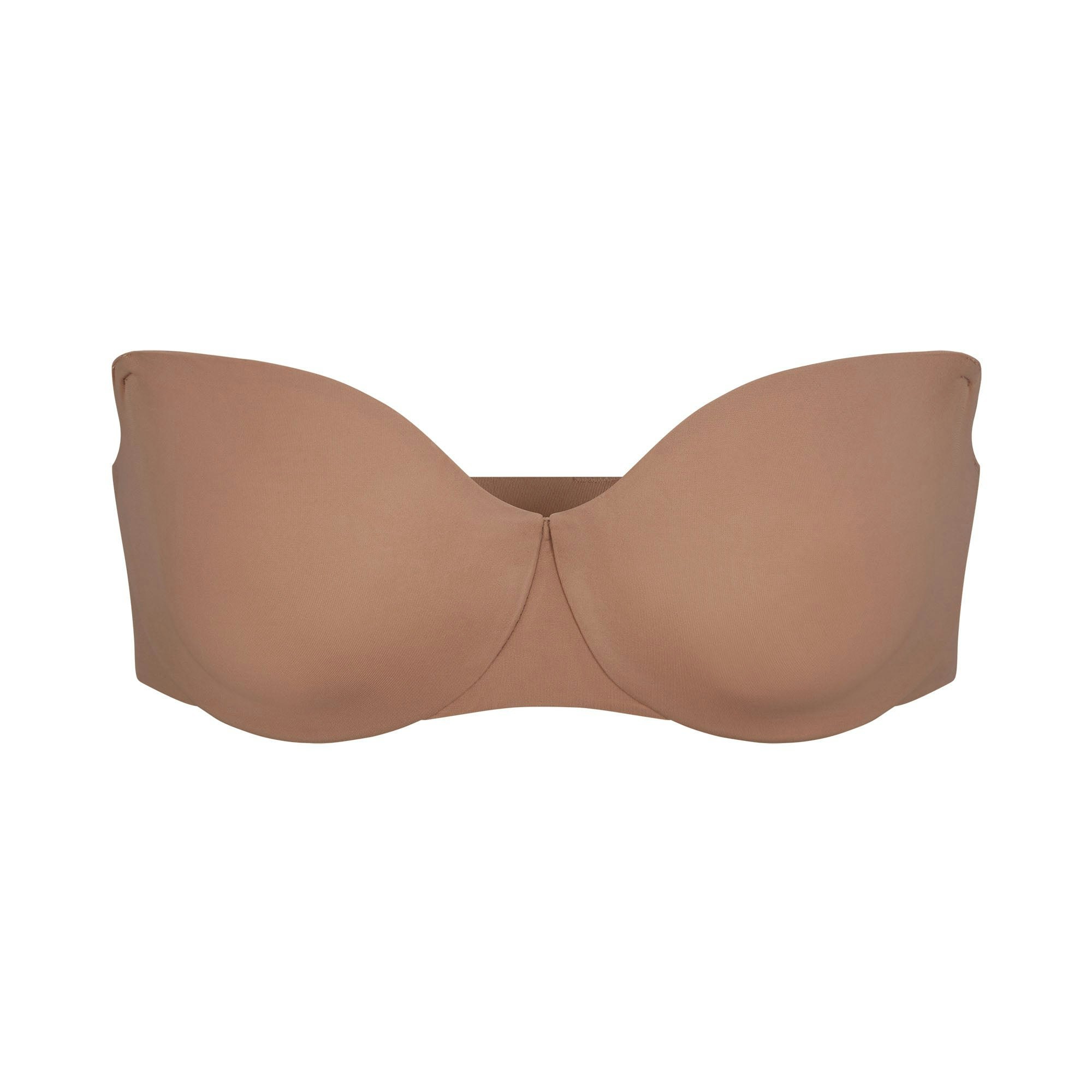 SMOOTHING INTIMATES UNLINED STRAPLESS BRA | SIENNA (STRAPLESS BRAS) LAYS FLAT ON A WHITE BACKGROUND | FLT