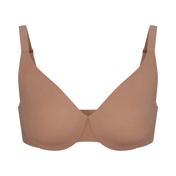 SMOOTHING INTIMATES UNLINED FULL COVERAGE BRA | SIENNA (FULL COVERAGE BRAS) LAYS FLAT ON A WHITE BACKGROUND | FLT