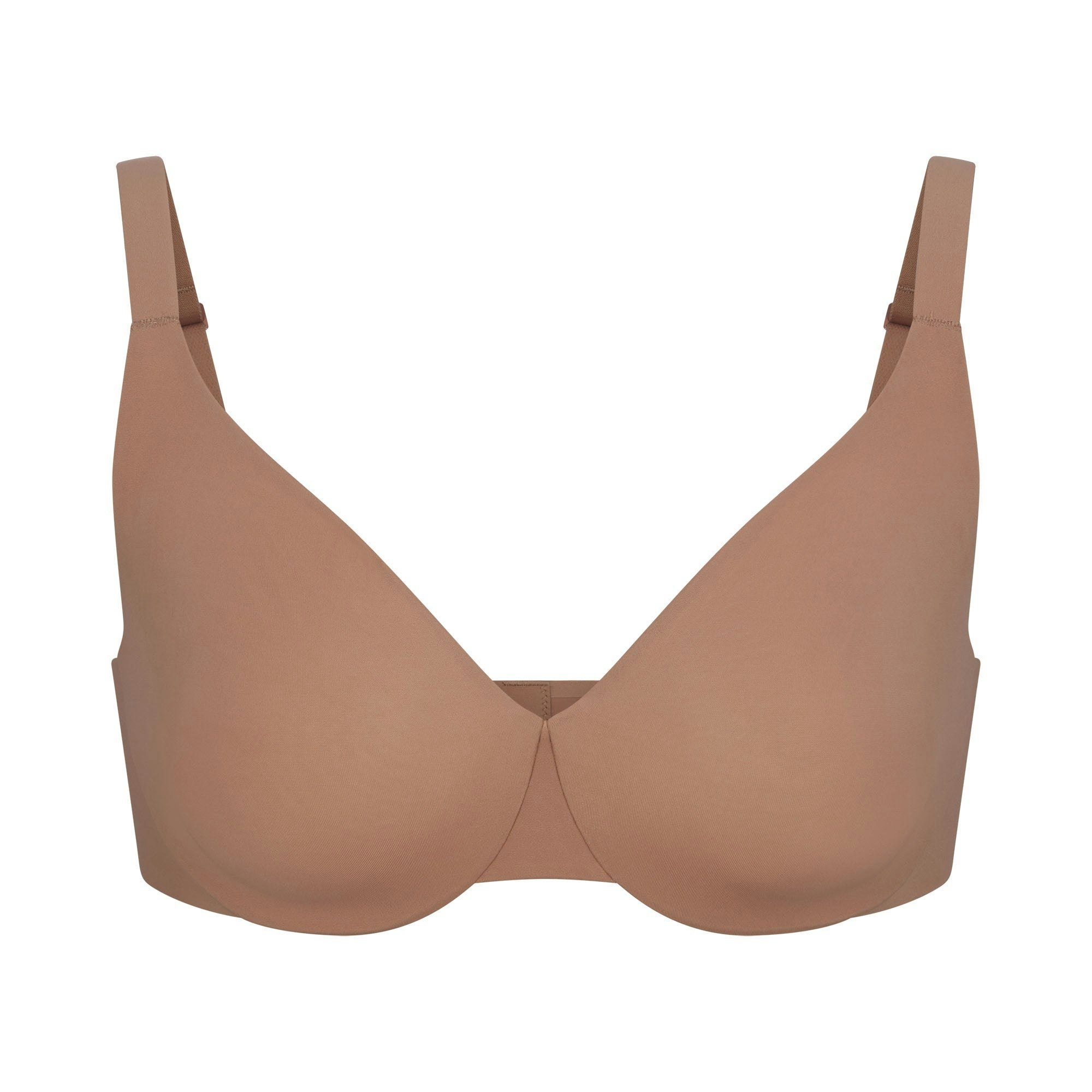 SMOOTHING INTIMATES UNLINED FULL COVERAGE BRA | SIENNA (FULL COVERAGE BRAS) LAYS FLAT ON A WHITE BACKGROUND | FLT