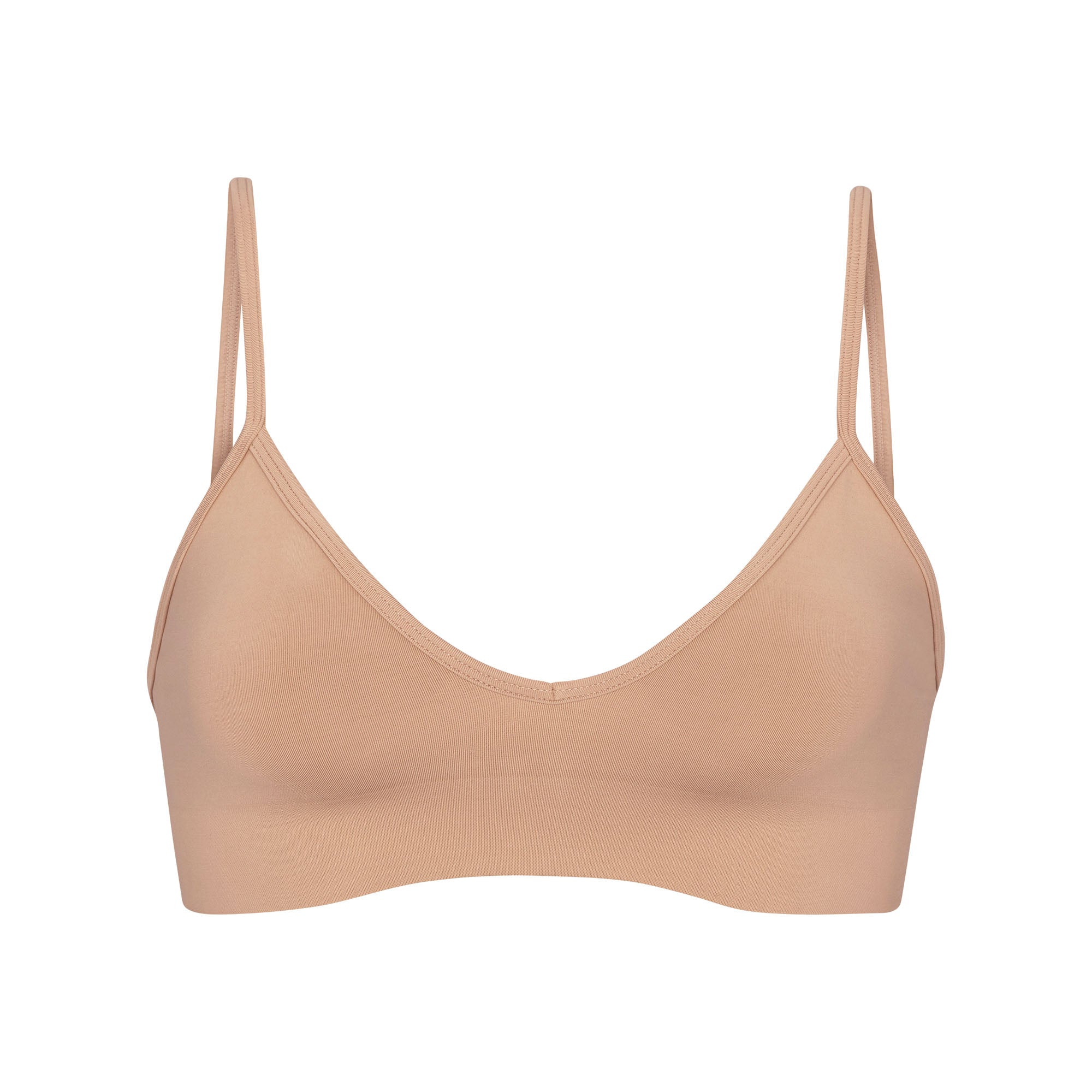 SOFT SMOOTHING SEAMLESS BRALETTE | OCHRE