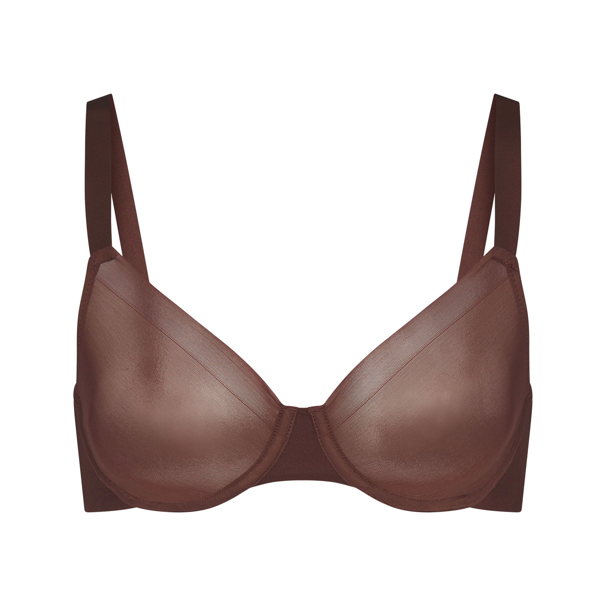 NO SHOW UNLINED DEMI BRA | COCOA | SKIMS
