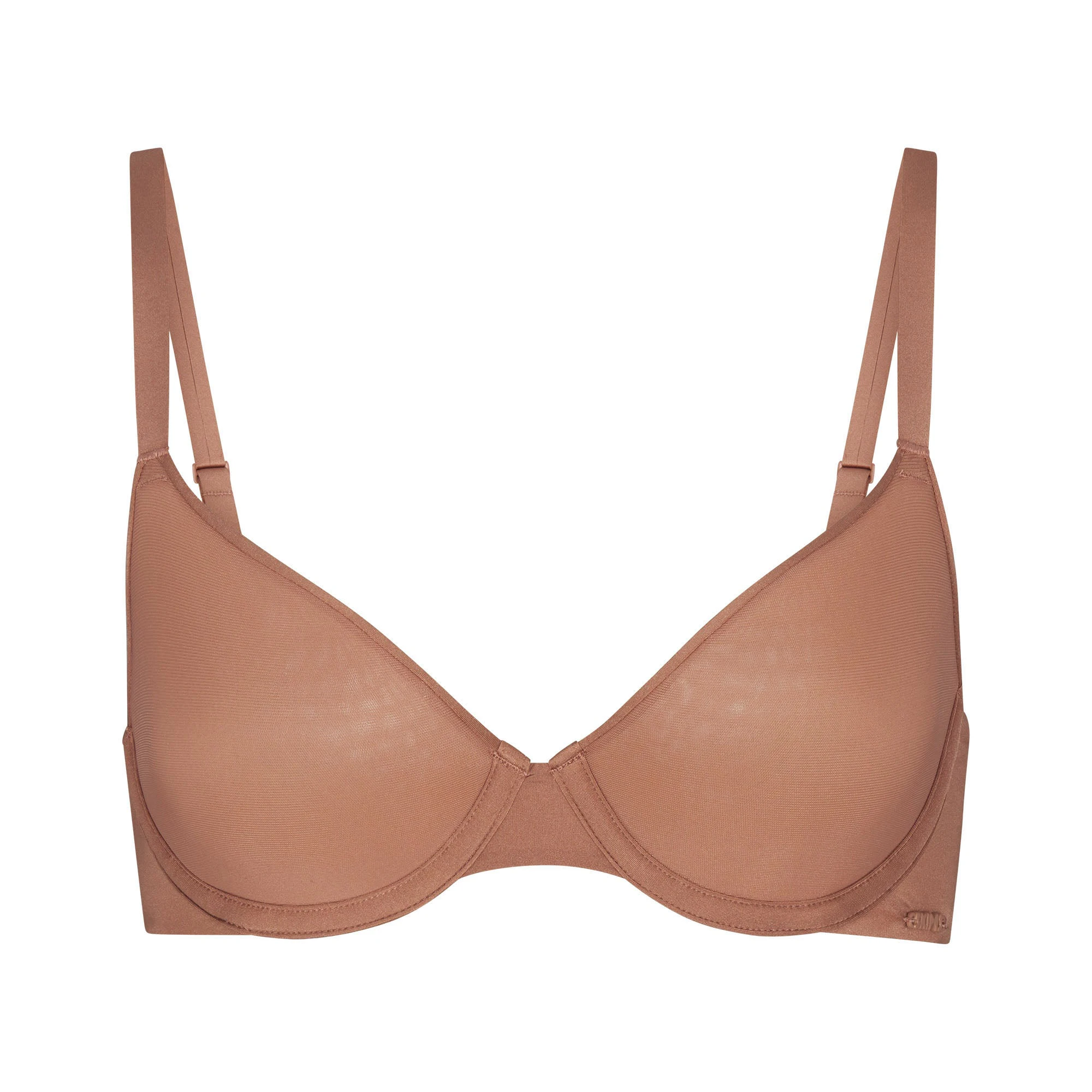 WEIGHTLESS DEMI BRA | SIENNA (DEMI BRAS) LAYS FLAT ON A WHITE BACKGROUND | FLT