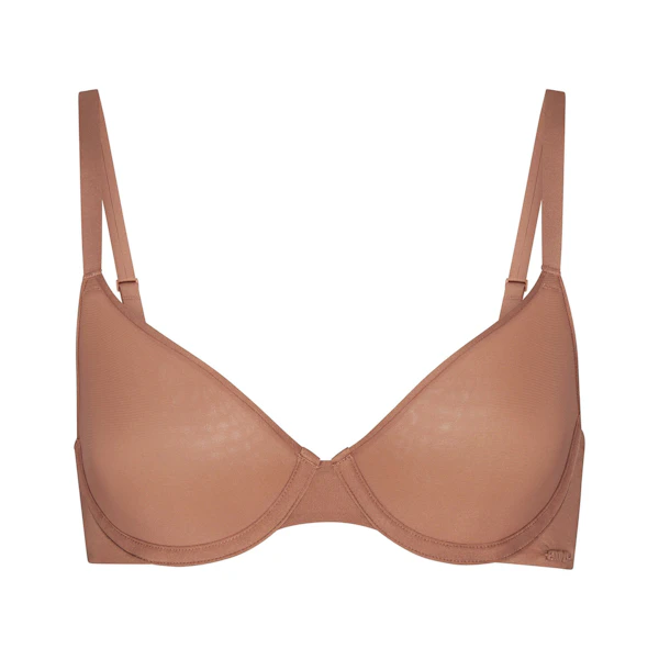 WEIGHTLESS DEMI BRA | SIENNA (DEMI BRAS) LAYS FLAT ON A WHITE BACKGROUND | FLT