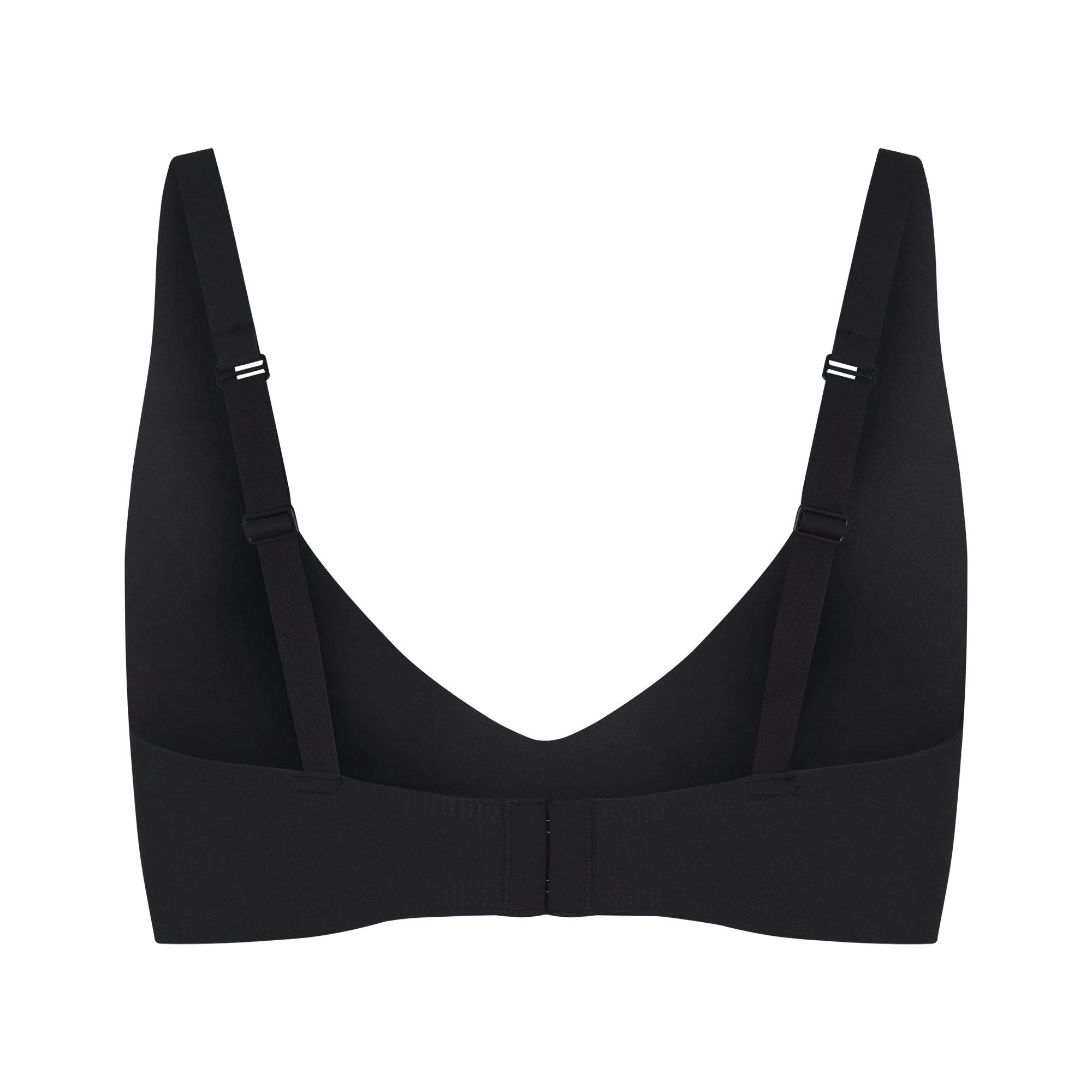 NAKED PLUNGE BRALETTE | ONYX