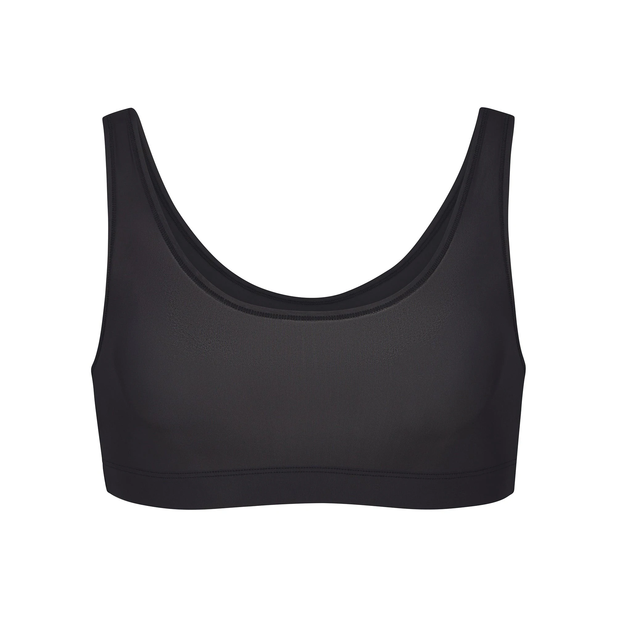 JELLY SHEER SCOOP NECK BRALETTE