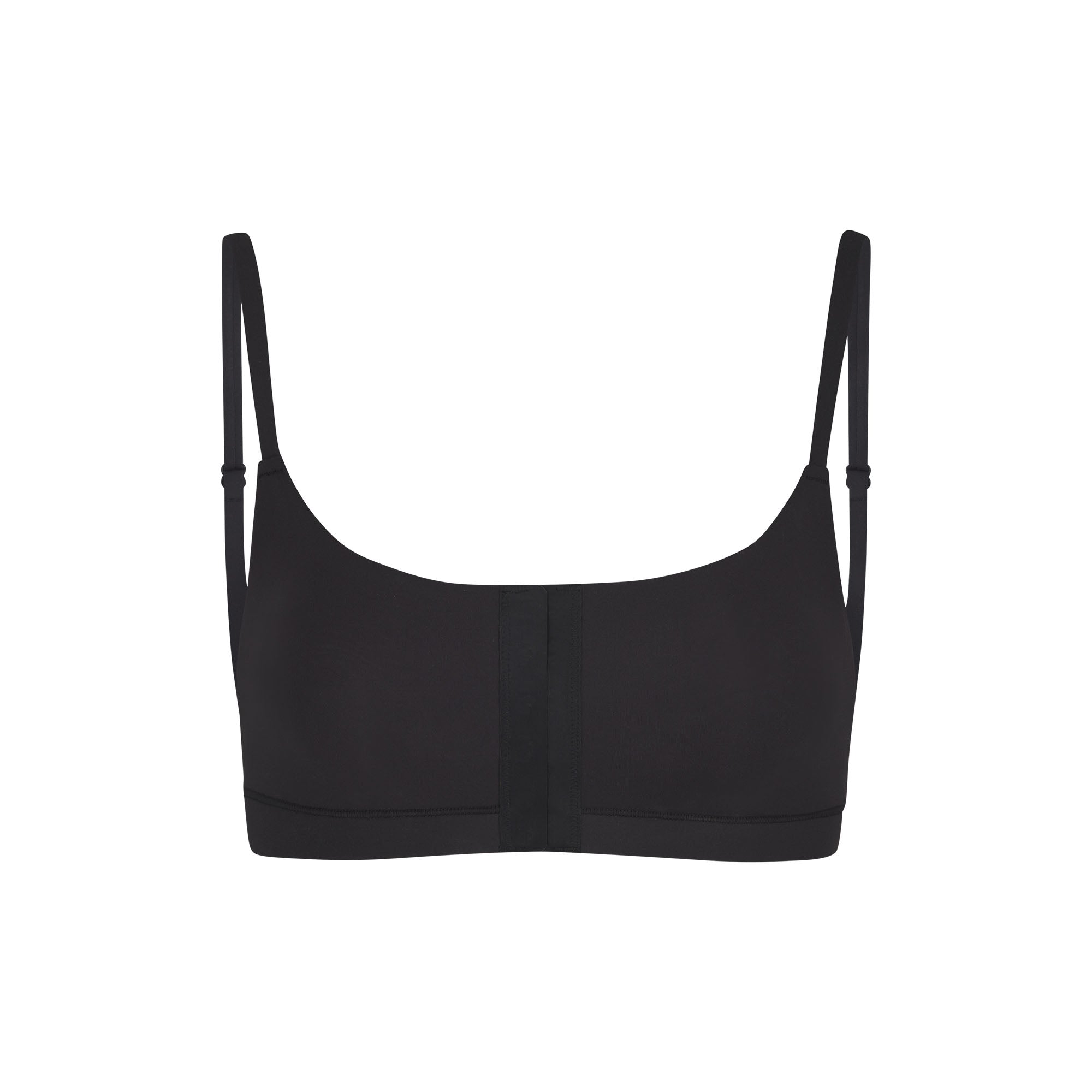 SKIMS COTTON popular LOGO SCOOP NECK BRALETTE