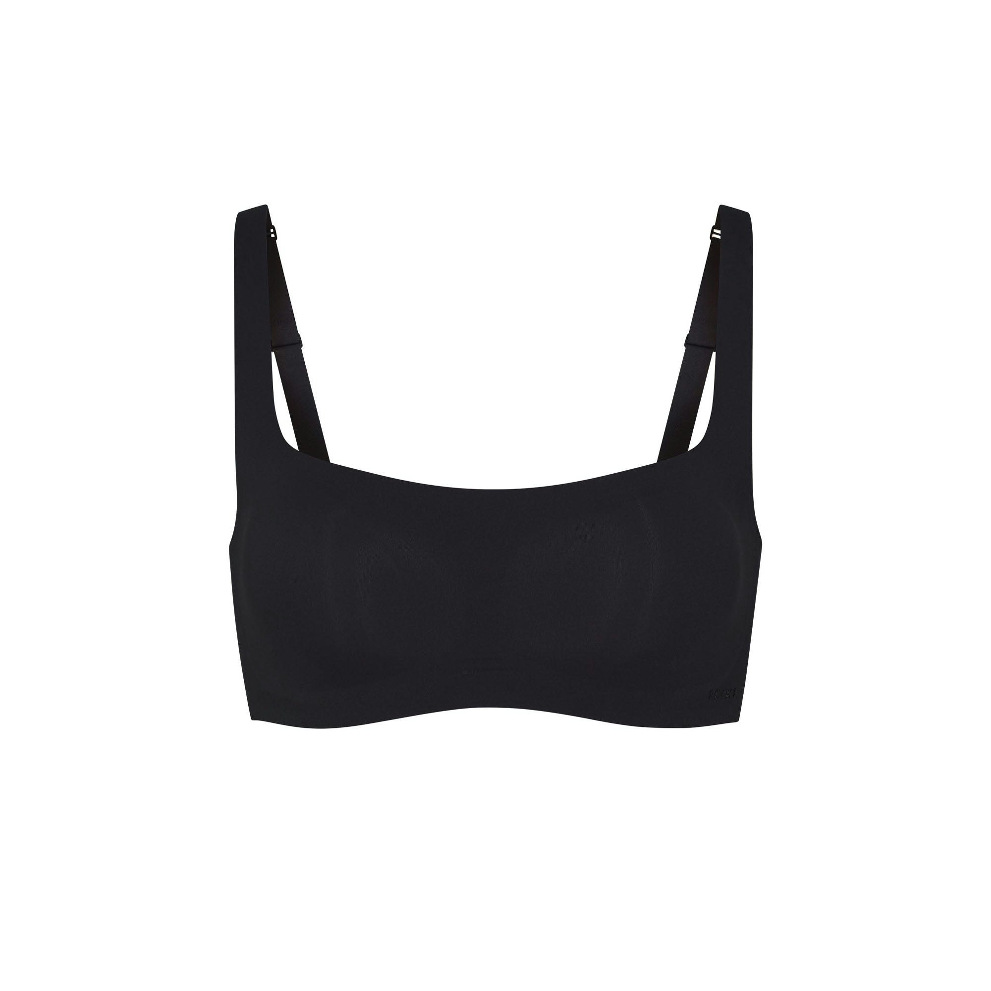NAKED SCOOP BRALETTE | ONYX