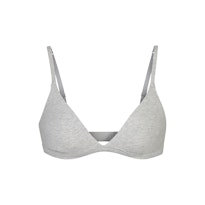 COTTON JERSEY TRIANGLE BRALETTE
