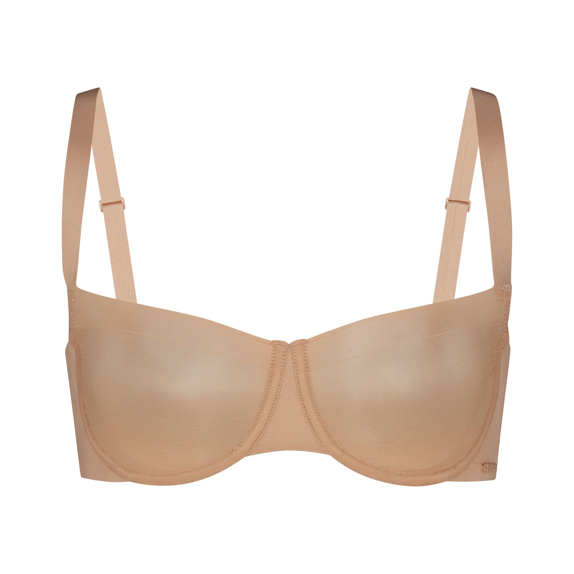 NO SHOW UNLINED BALCONETTE BRA CLAY