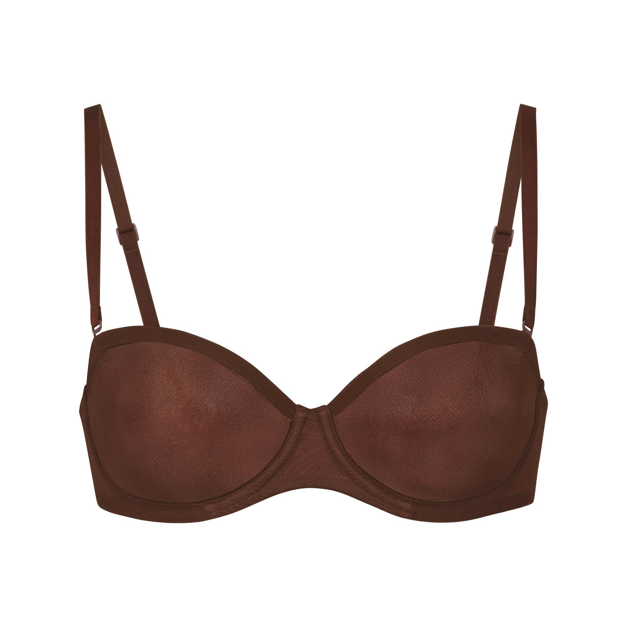 ULTRA FINE MESH STRAPLESS BRA ADDITIONAL FABRIC DETAILS