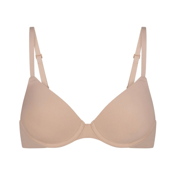 FITS EVERYBODY T-SHIRT BRA | MICA (DEMI BRAS) LAYS FLAT ON A WHITE BACKGROUND | FLT