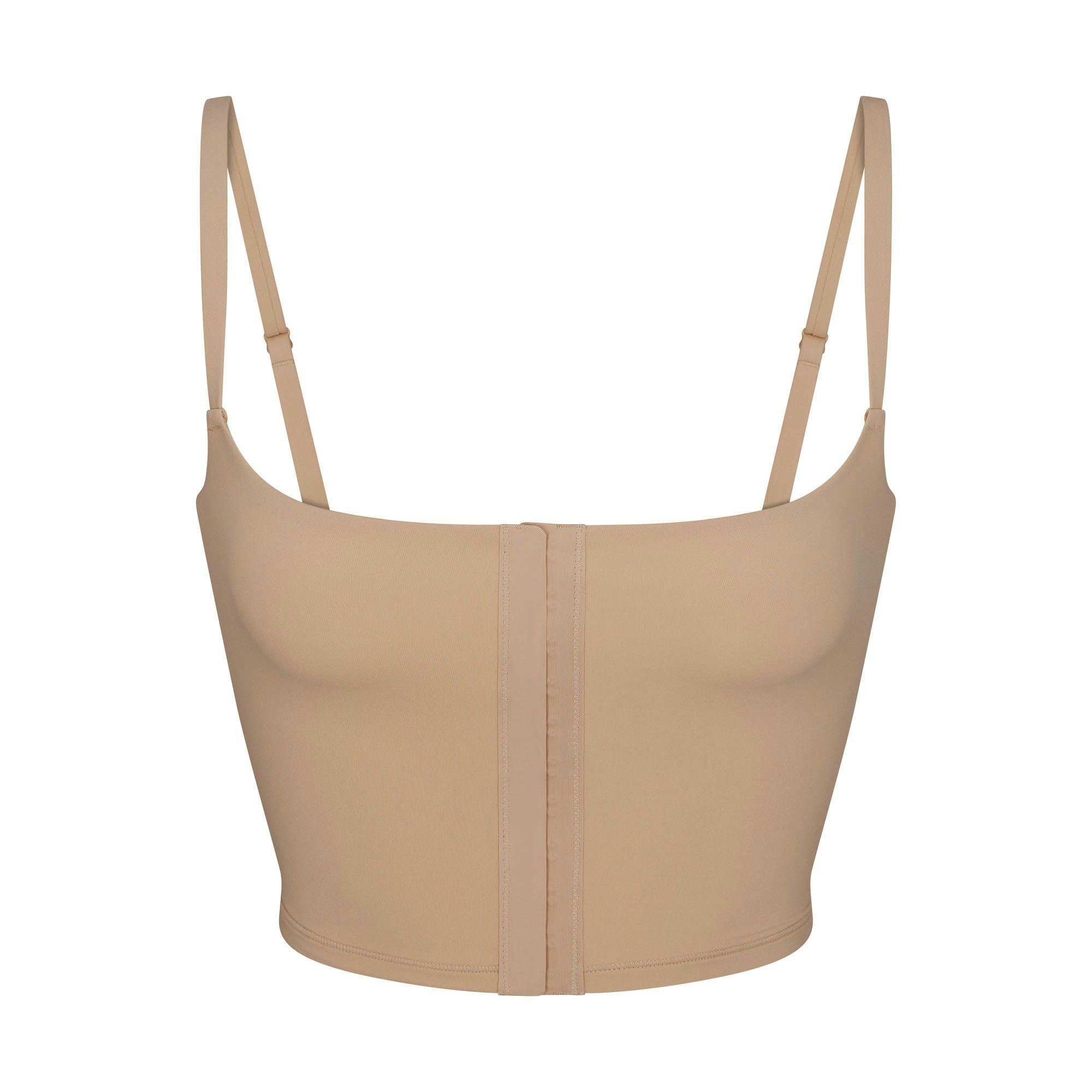 ADAPTIVE FITS EVERYBODY CAMI LAYS FLAT ON A WHITE BACKGROUND